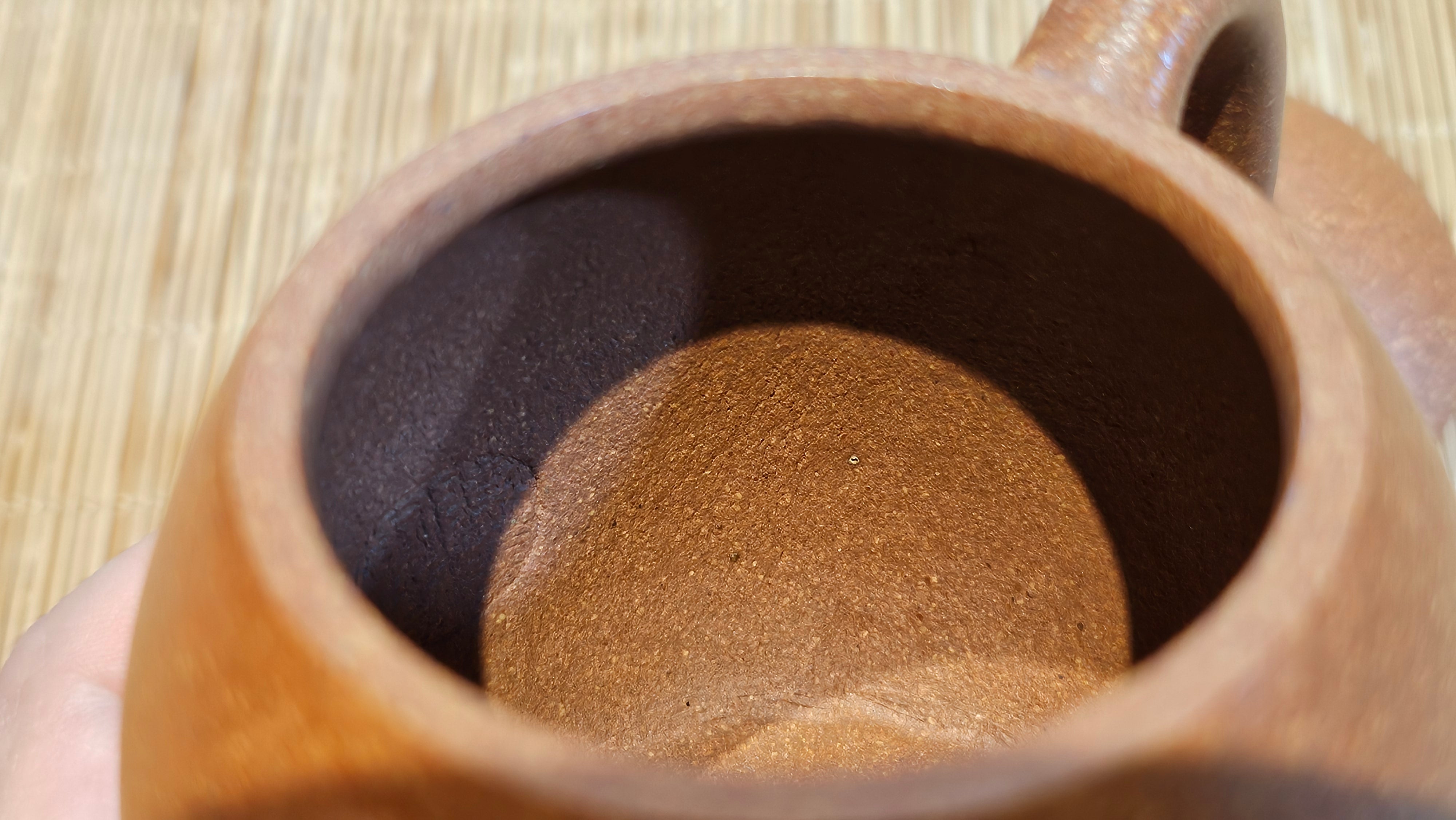 Long Dan 龙蛋 ~"Dragon's Egg", 180.3ml, Huang Jiang Po Ni 黄降坡泥, by our Collaborative Craftsman Chen Hua Jun 陈华军。