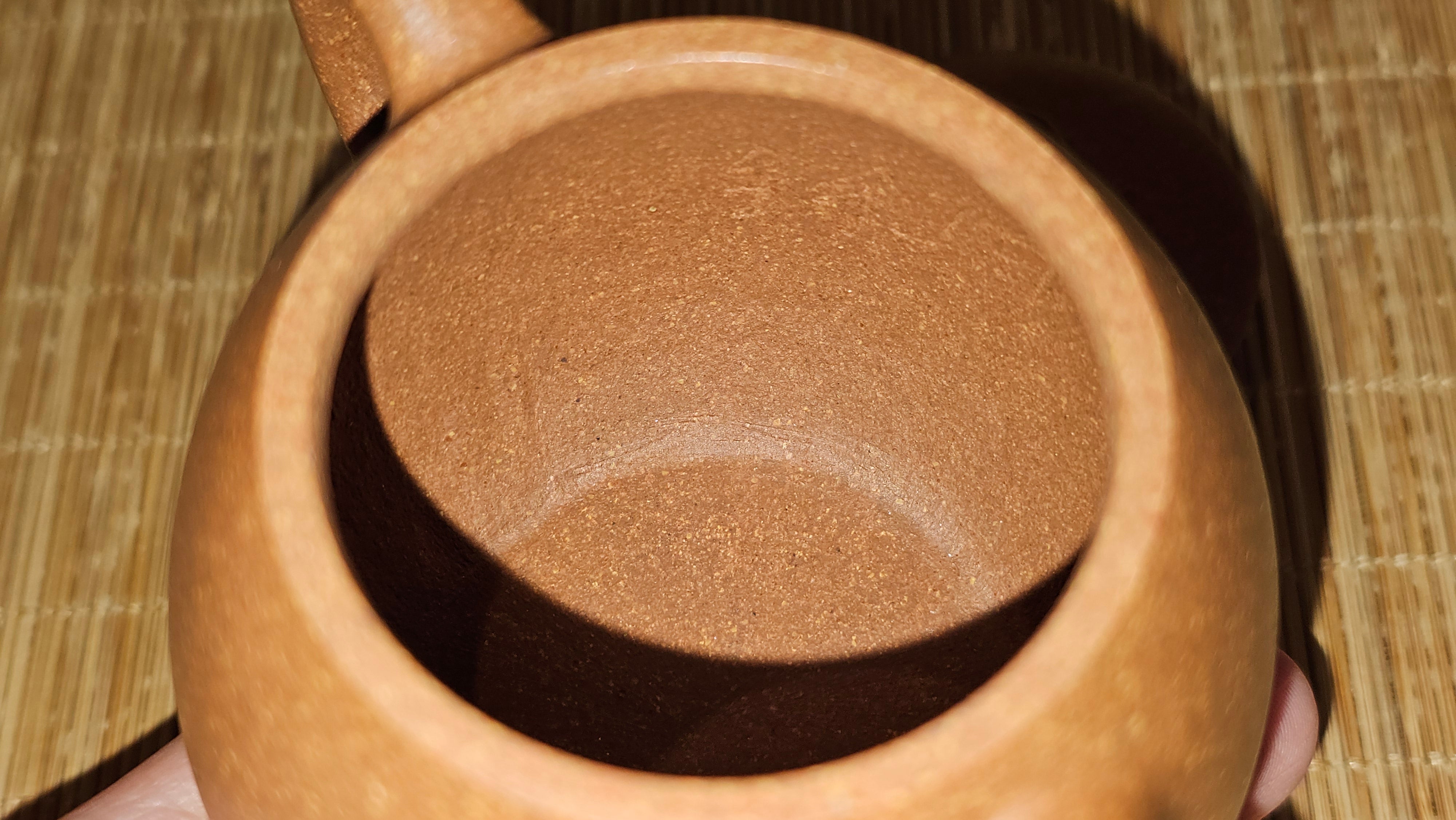 Long Dan 龙蛋 ~"Dragon's Egg", 180.3ml, Huang Jiang Po Ni 黄降坡泥, by our Collaborative Craftsman Chen Hua Jun 陈华军。