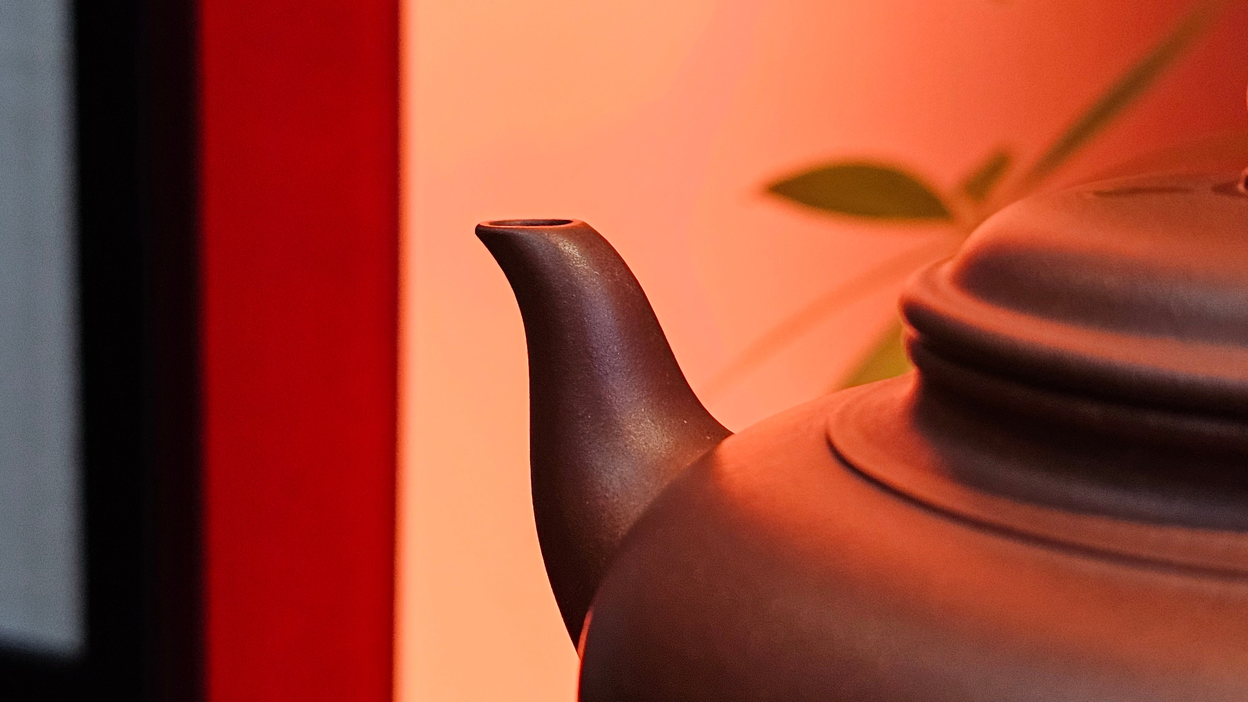 Xiao Ying 笑樱, 223.5ml, Di Cao Qing Zi Ni 底槽青紫泥, by our Collaborative Craftsman Wang Li Qin 王丽勤。