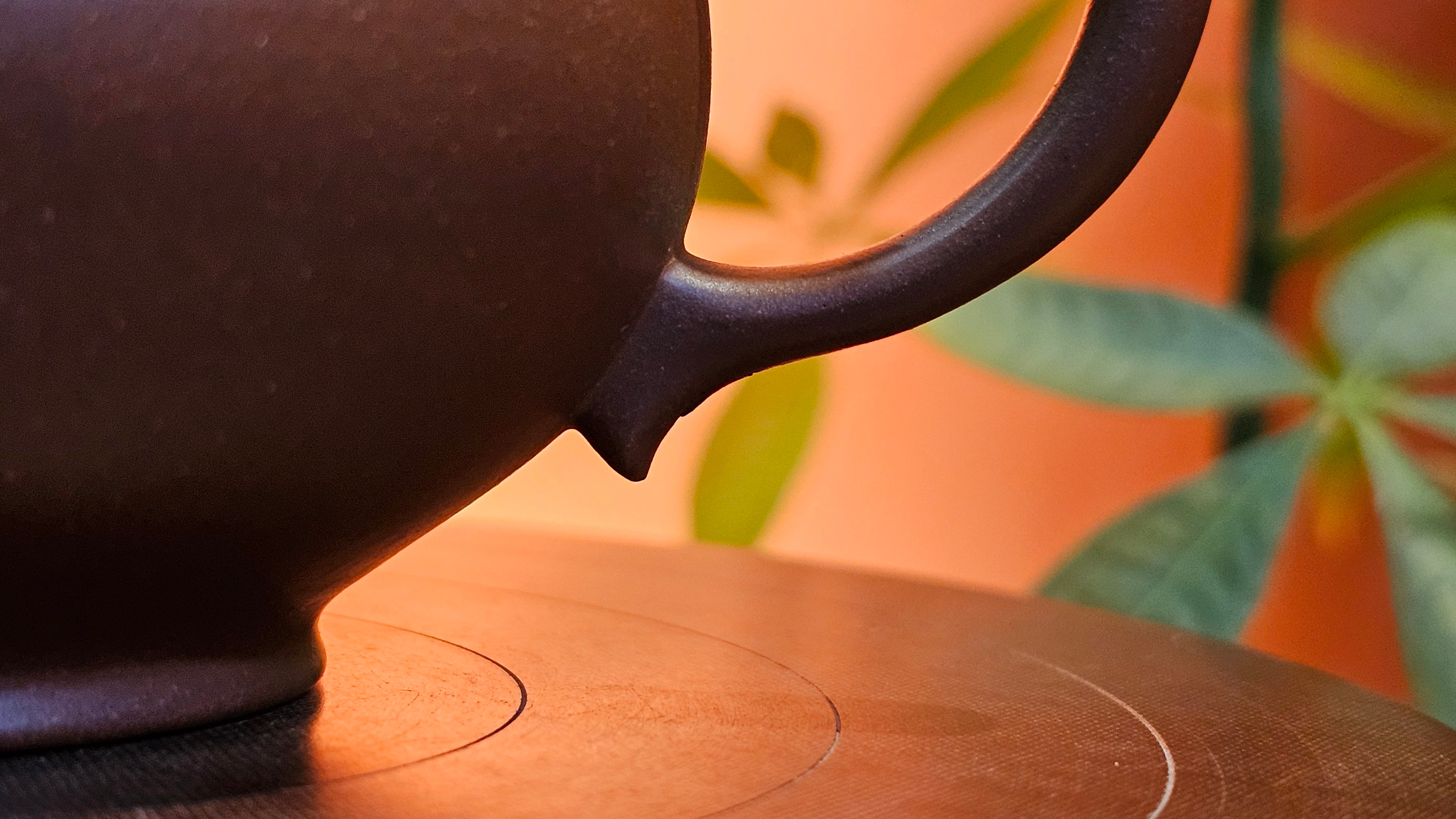 Xiao Ying 笑樱, 223.5ml, Di Cao Qing Zi Ni 底槽青紫泥, by our Collaborative Craftsman Wang Li Qin 王丽勤。