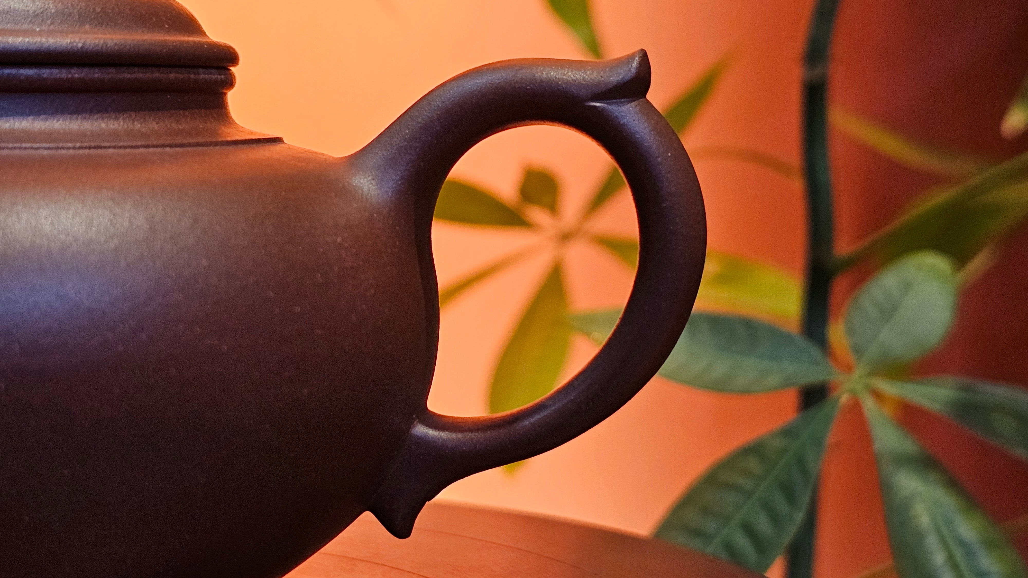 Xiao Ying 笑樱, 223.5ml, Di Cao Qing Zi Ni 底槽青紫泥, by our Collaborative Craftsman Wang Li Qin 王丽勤。