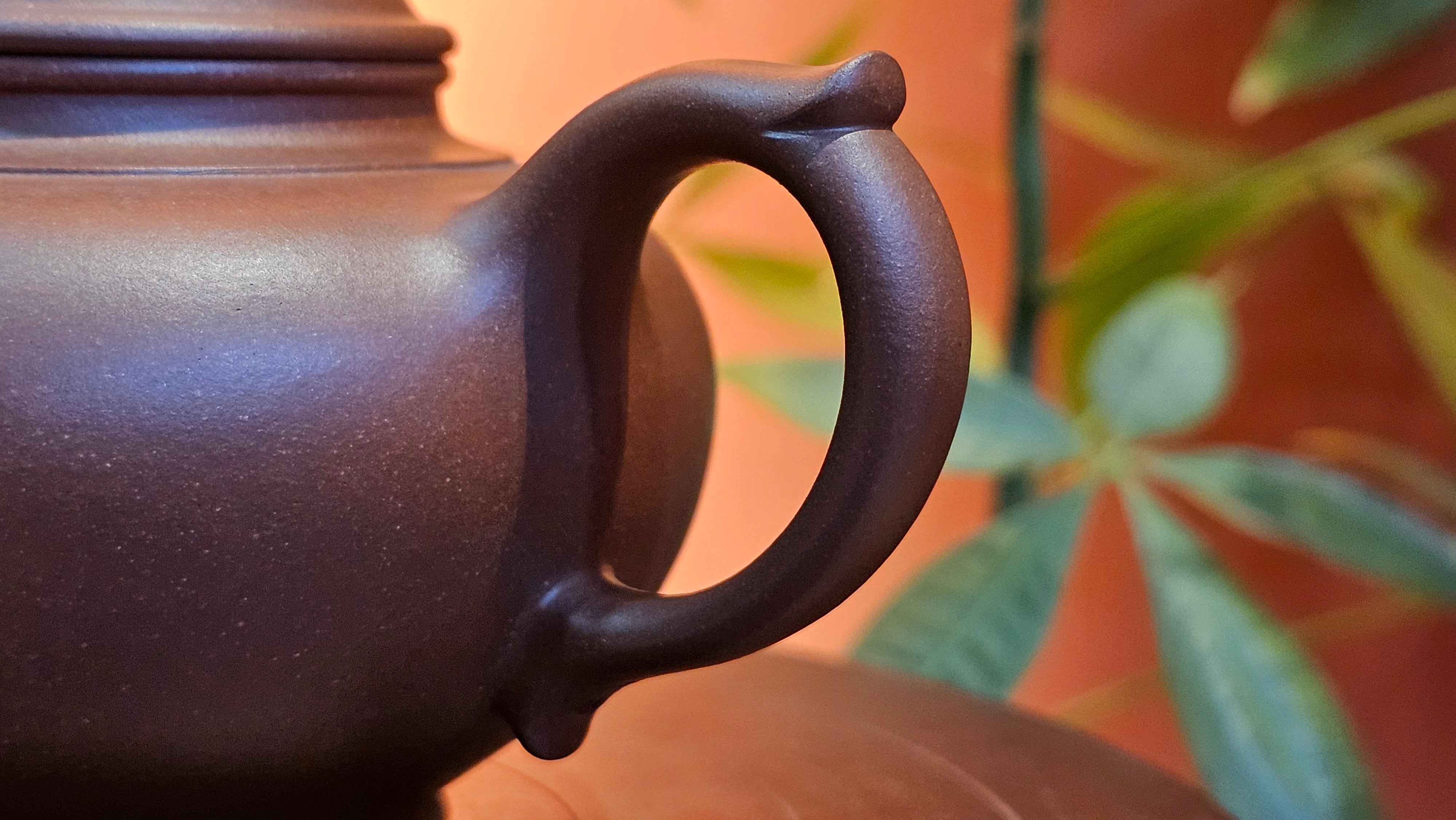 Xiao Ying 笑樱, 223.5ml, Di Cao Qing Zi Ni 底槽青紫泥, by our Collaborative Craftsman Wang Li Qin 王丽勤。