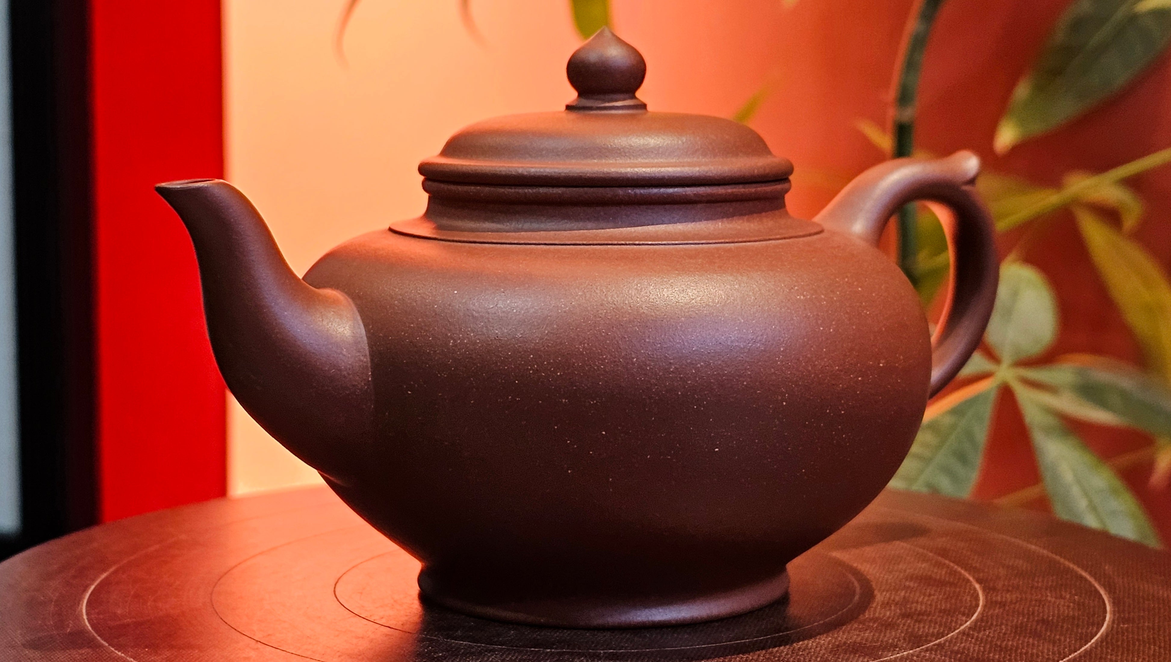 Xiao Ying 笑樱, 223.5ml, Di Cao Qing Zi Ni 底槽青紫泥, by our Collaborative Craftsman Wang Li Qin 王丽勤。