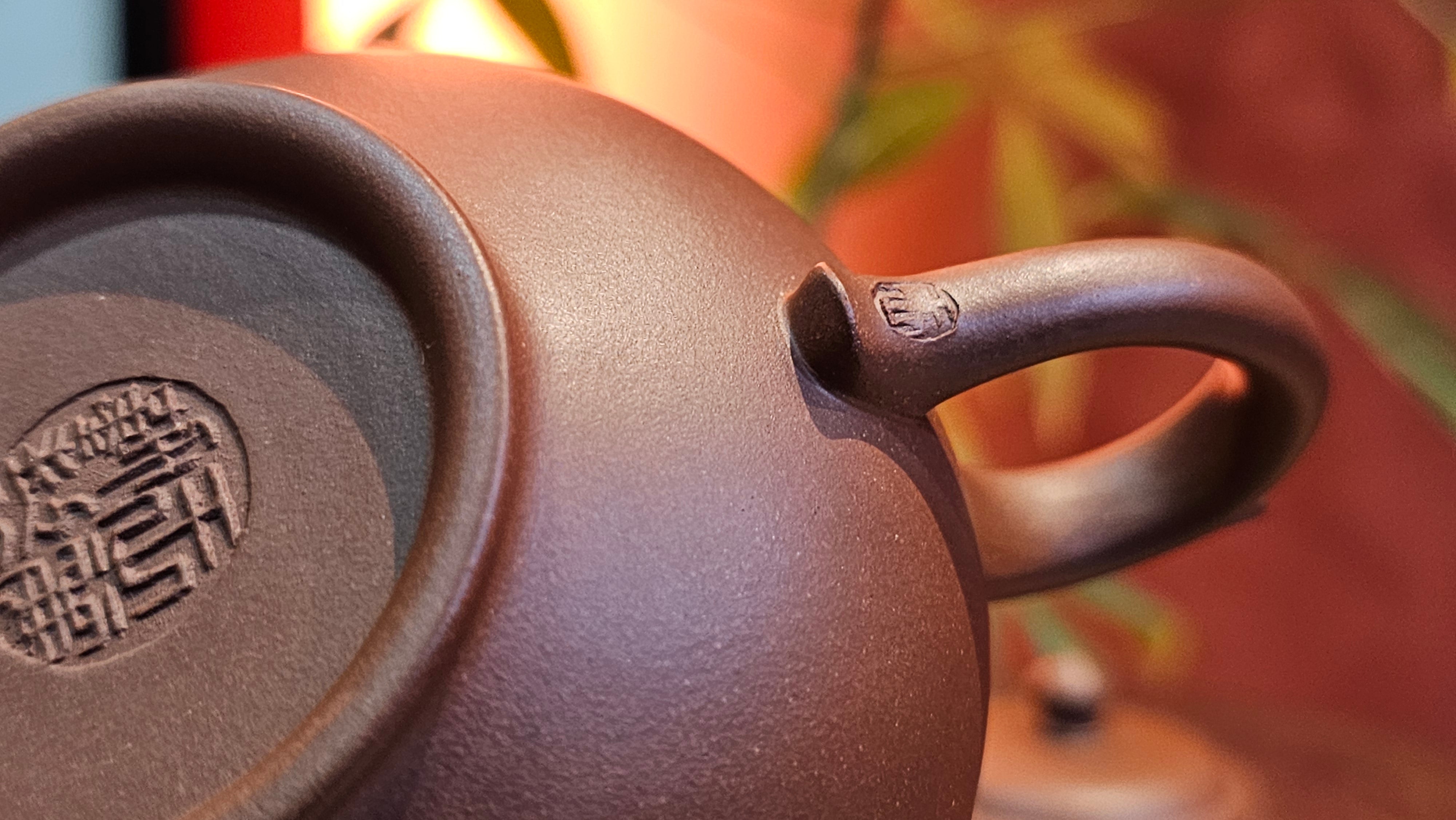 Xiao Ying 笑樱, 223.5ml, Di Cao Qing Zi Ni 底槽青紫泥, by our Collaborative Craftsman Wang Li Qin 王丽勤。