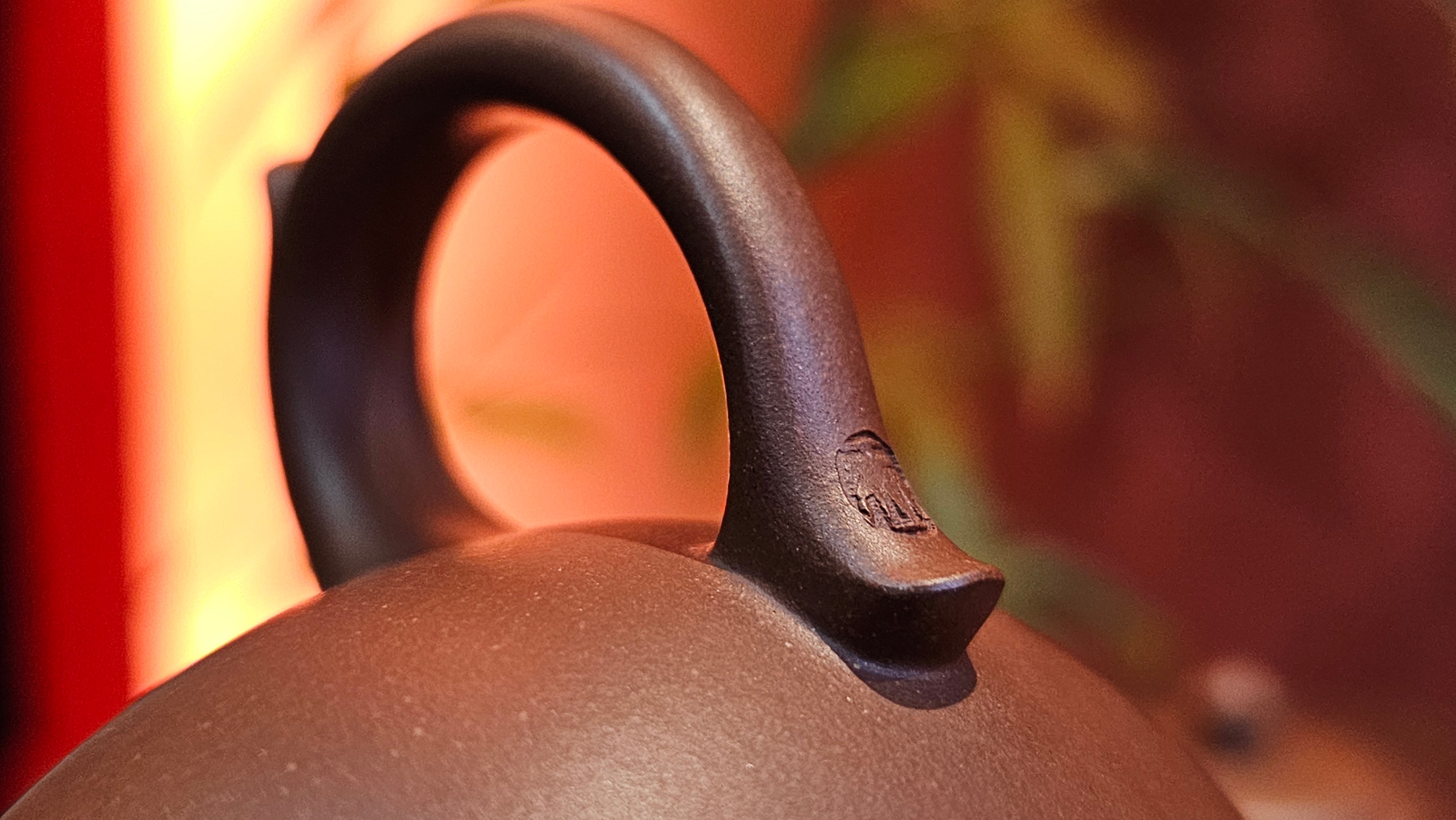 Xiao Ying 笑樱, 223.5ml, Di Cao Qing Zi Ni 底槽青紫泥, by our Collaborative Craftsman Wang Li Qin 王丽勤。