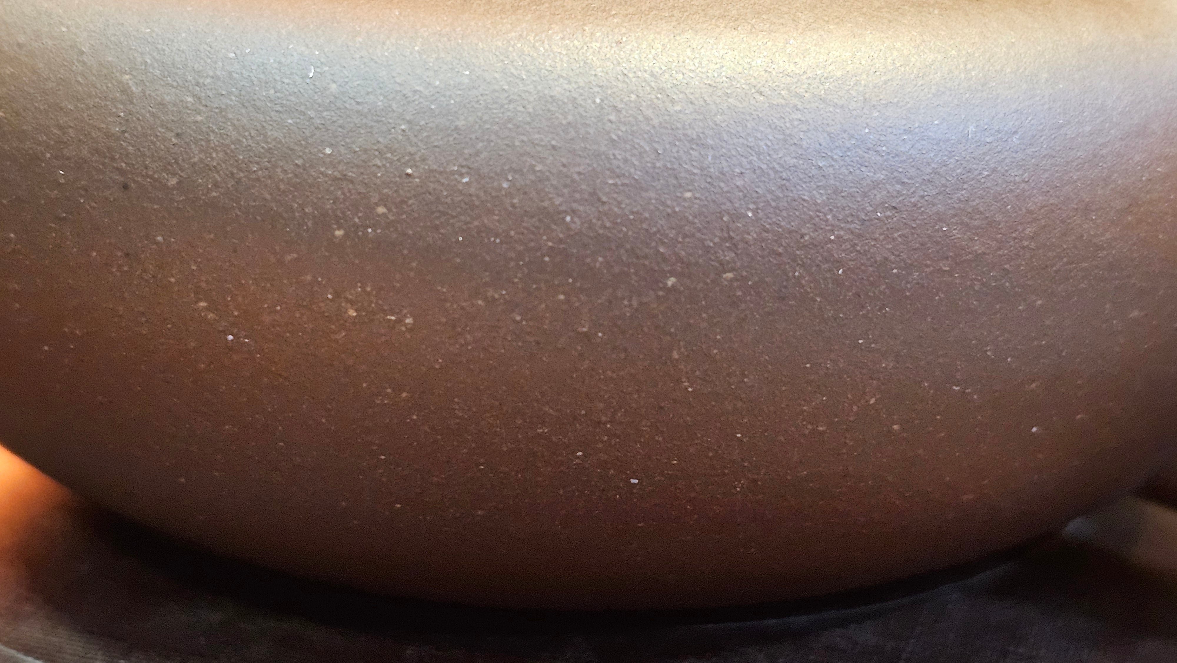 Bian Fu 扁腹, 268.6ml, Di Cao Qing Zi Ni 底槽青紫泥, by our Collaborative Craftsman Chen Fa Chu 陈法初。