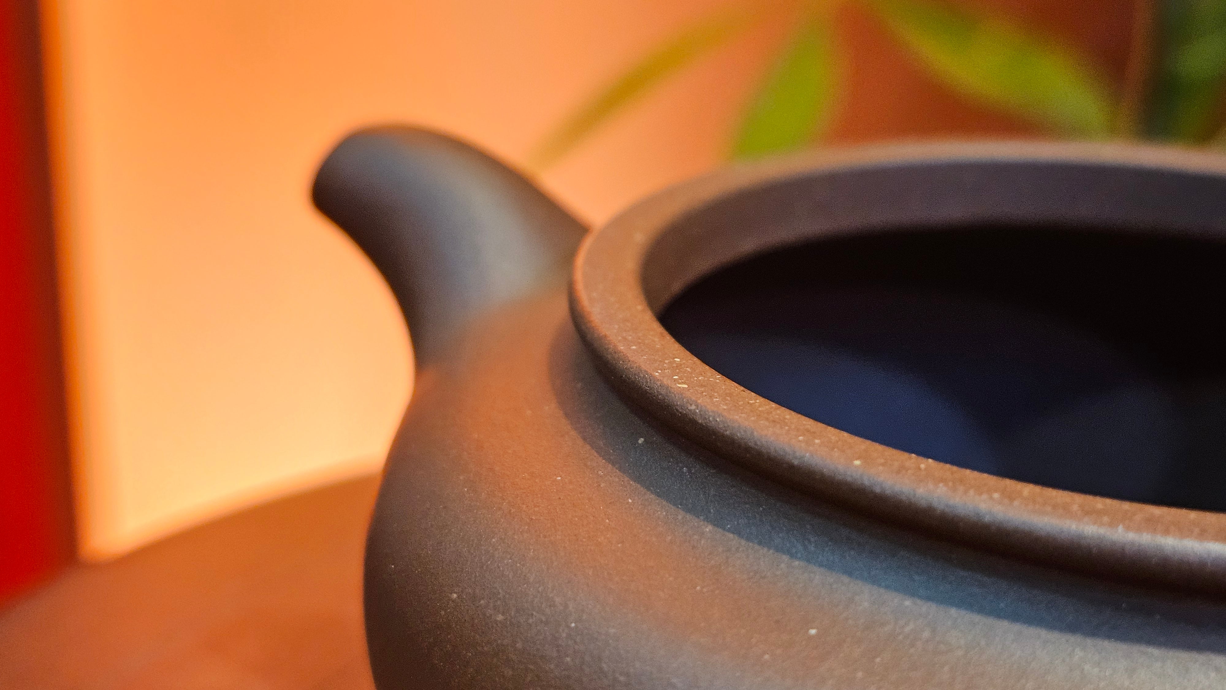 Bian Fu 扁腹, 268.6ml, Di Cao Qing Zi Ni 底槽青紫泥, by our Collaborative Craftsman Chen Fa Chu 陈法初。