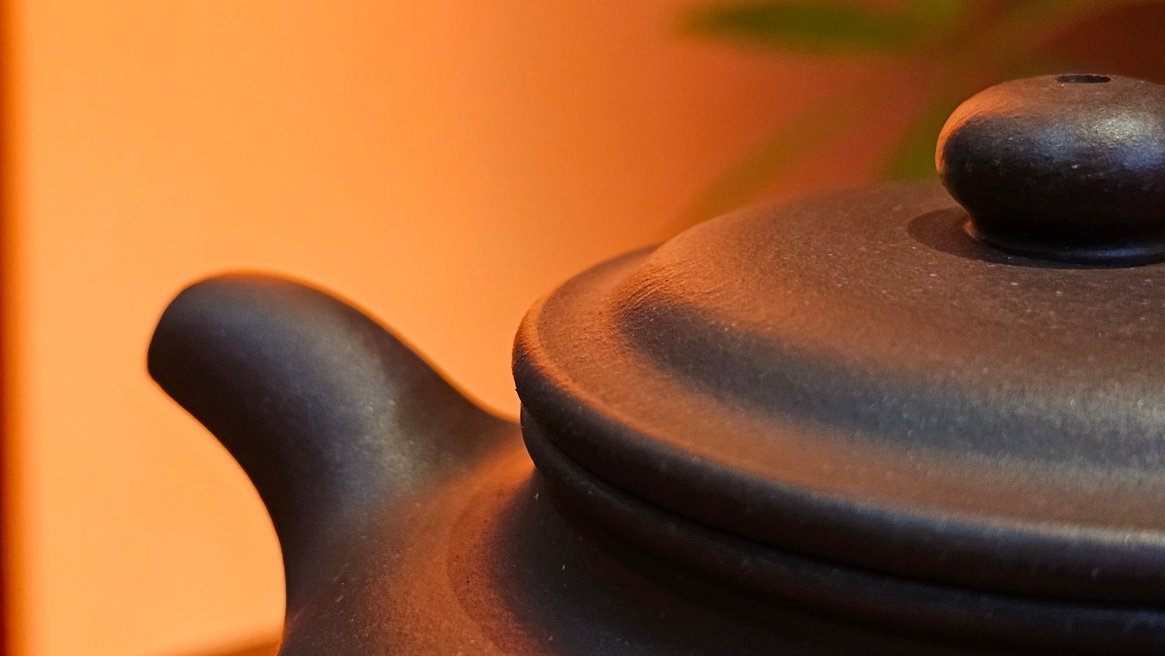 Fang Gu 仿古, 159.5ml, Lao Zi Ni 老紫泥, by our Collaborative Craftsman Chen Fa Chu 陈法初。