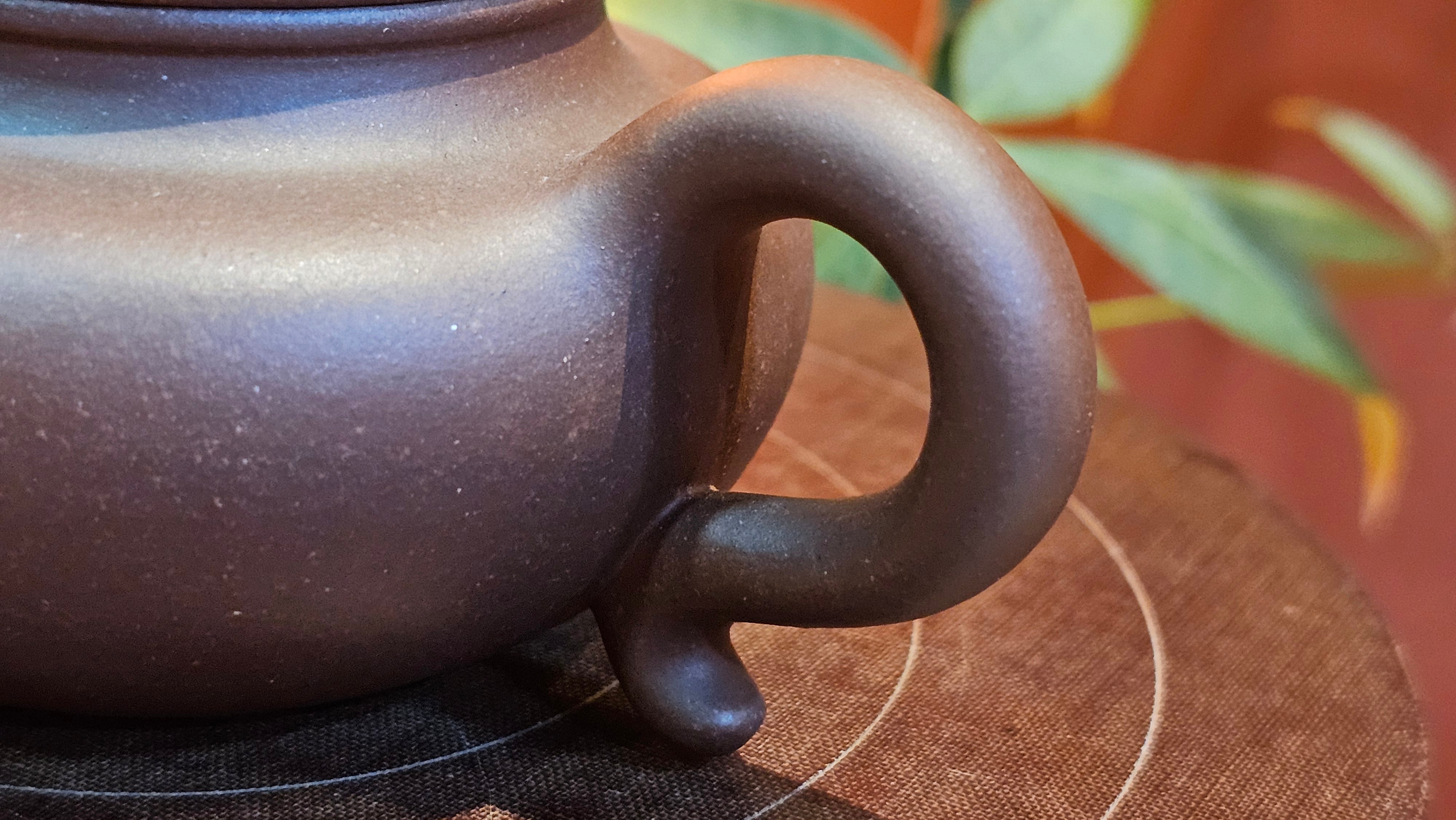 Fang Gu 仿古, 159.5ml, Lao Zi Ni 老紫泥, by our Collaborative Craftsman Chen Fa Chu 陈法初。