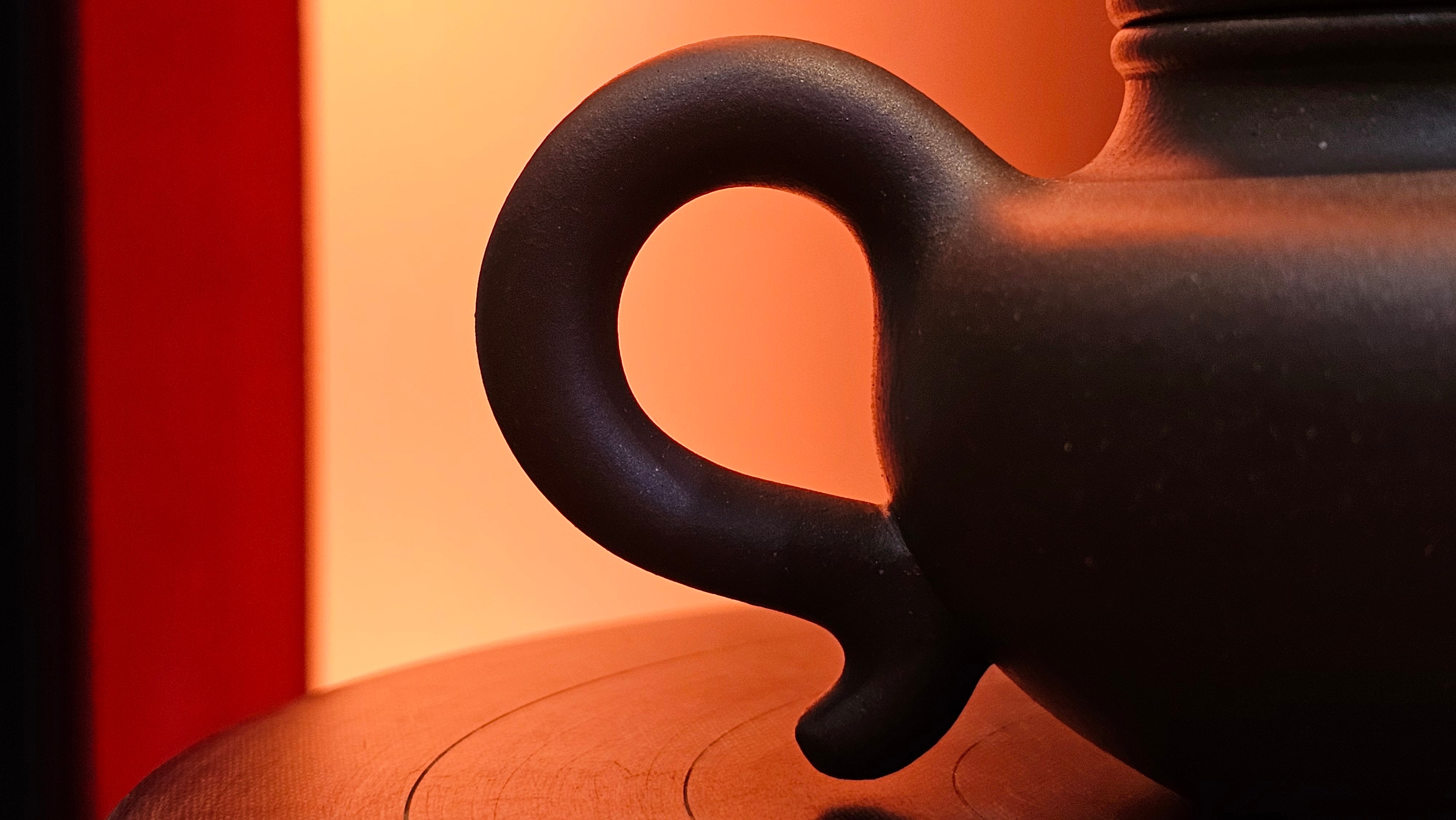 Fang Gu 仿古, 159.5ml, Lao Zi Ni 老紫泥, by our Collaborative Craftsman Chen Fa Chu 陈法初。