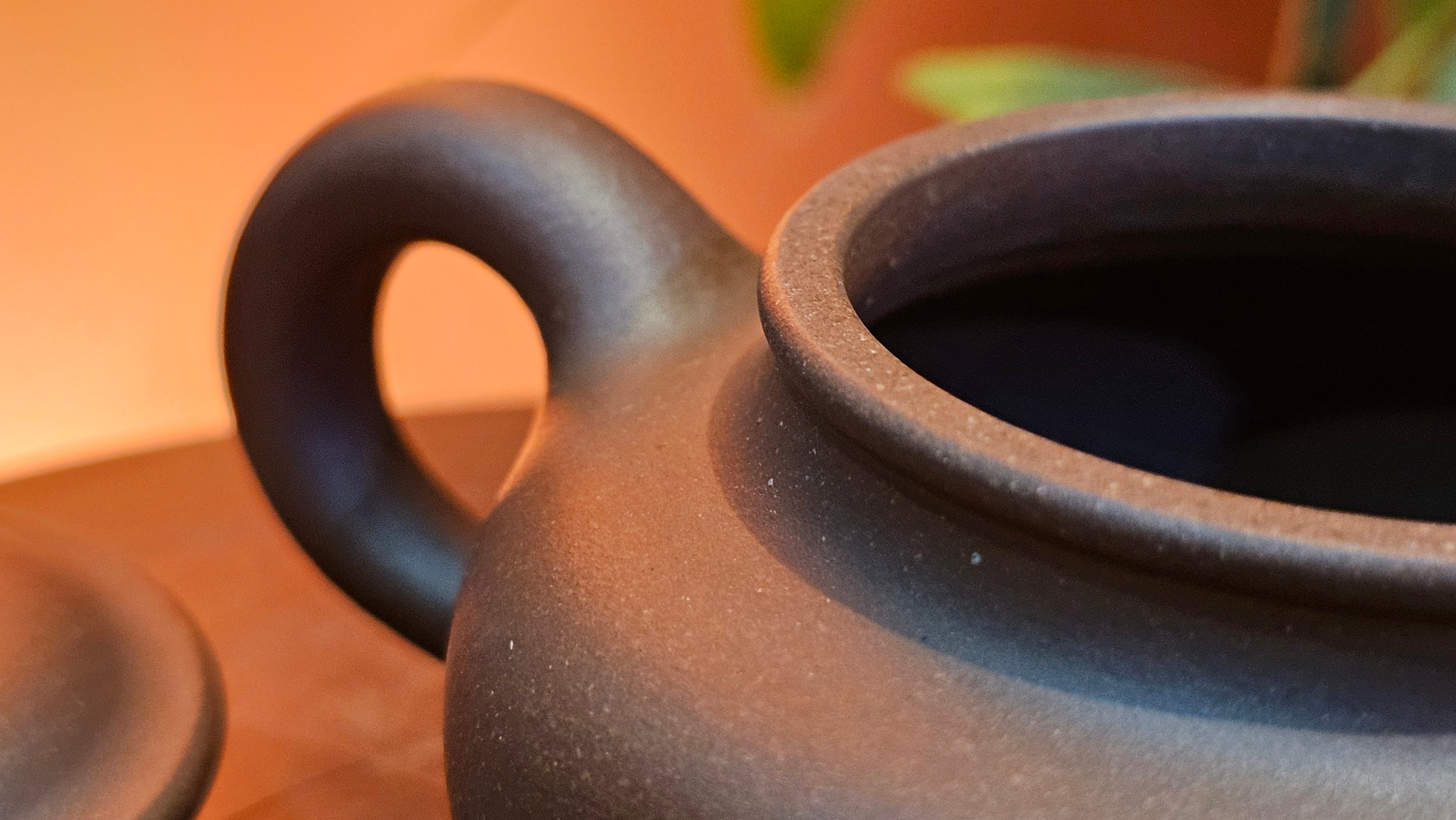 Fang Gu 仿古, 159.5ml, Lao Zi Ni 老紫泥, by our Collaborative Craftsman Chen Fa Chu 陈法初。