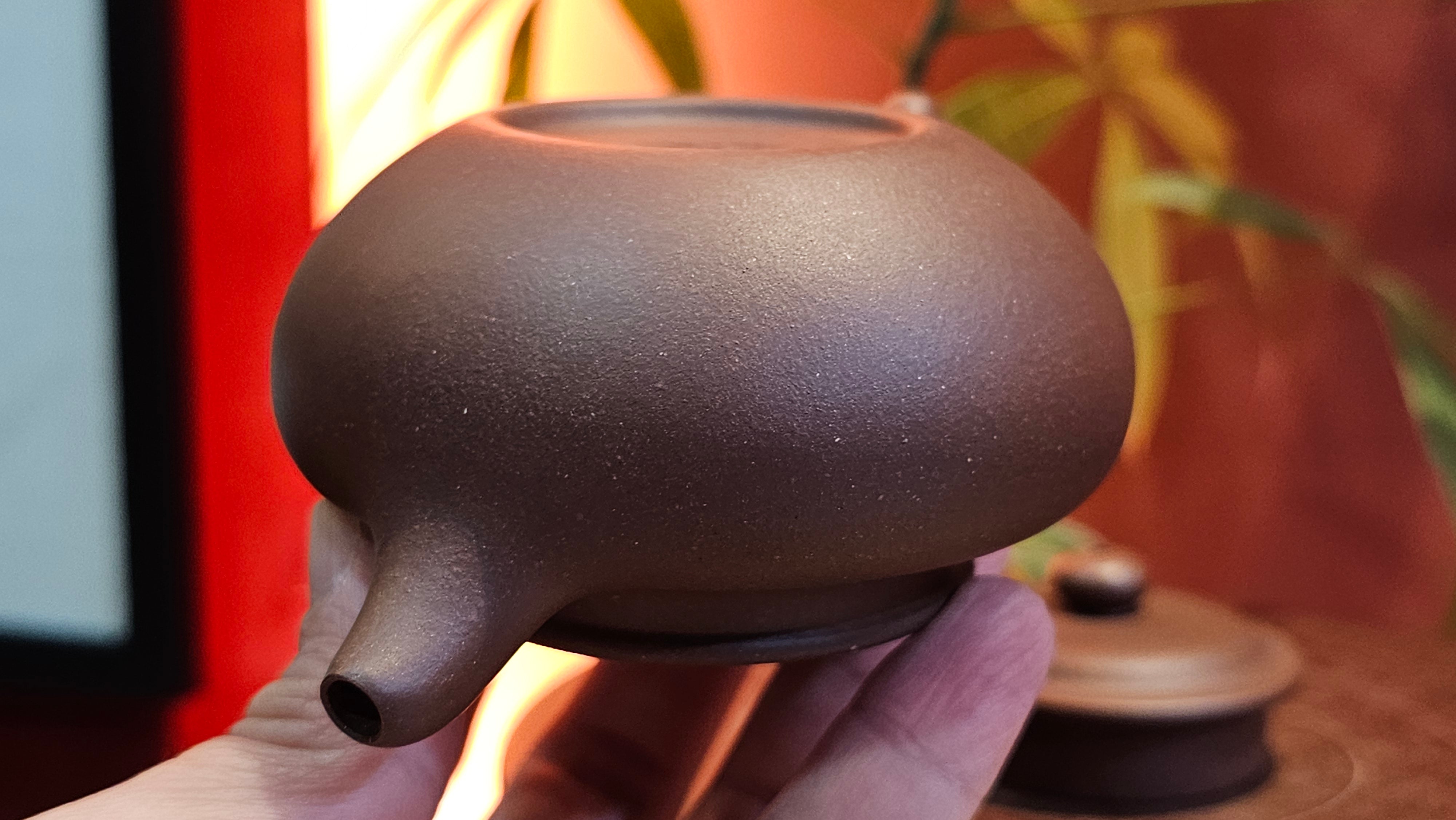 Fang Gu 仿古, 159.5ml, Lao Zi Ni 老紫泥, by our Collaborative Craftsman Chen Fa Chu 陈法初。