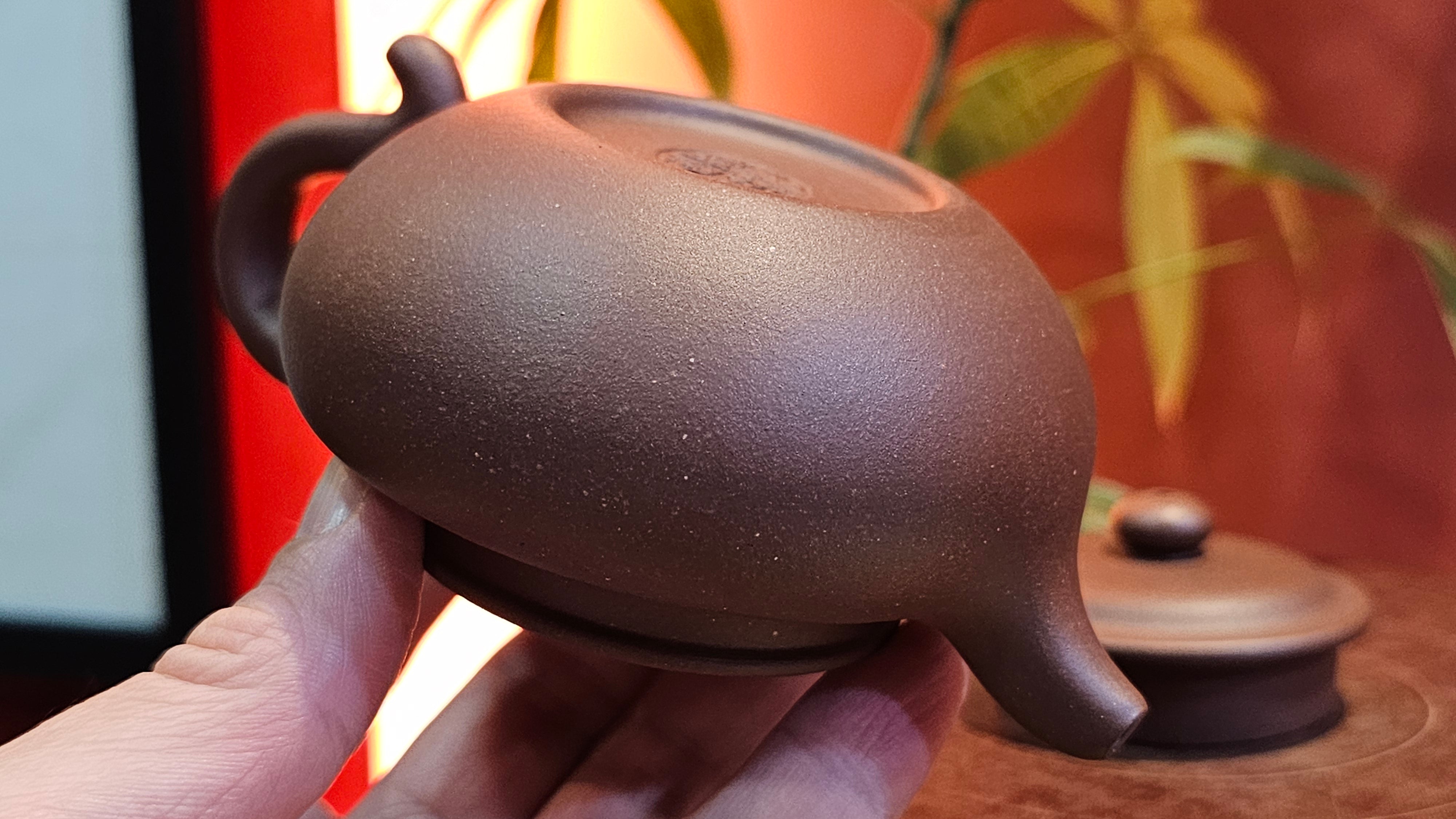 Fang Gu 仿古, 159.5ml, Lao Zi Ni 老紫泥, by our Collaborative Craftsman Chen Fa Chu 陈法初。