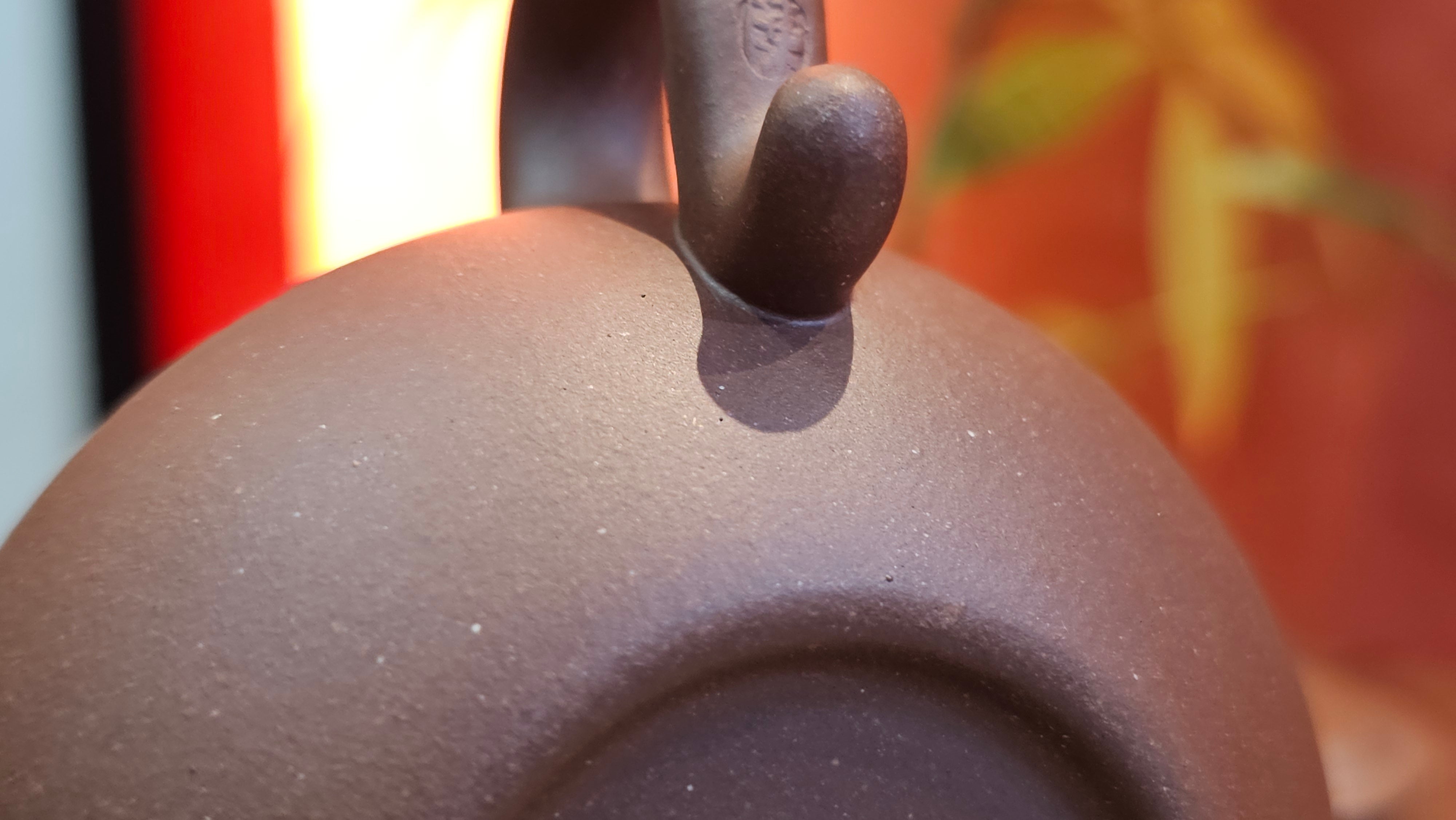 Fang Gu 仿古, 159.5ml, Lao Zi Ni 老紫泥, by our Collaborative Craftsman Chen Fa Chu 陈法初。