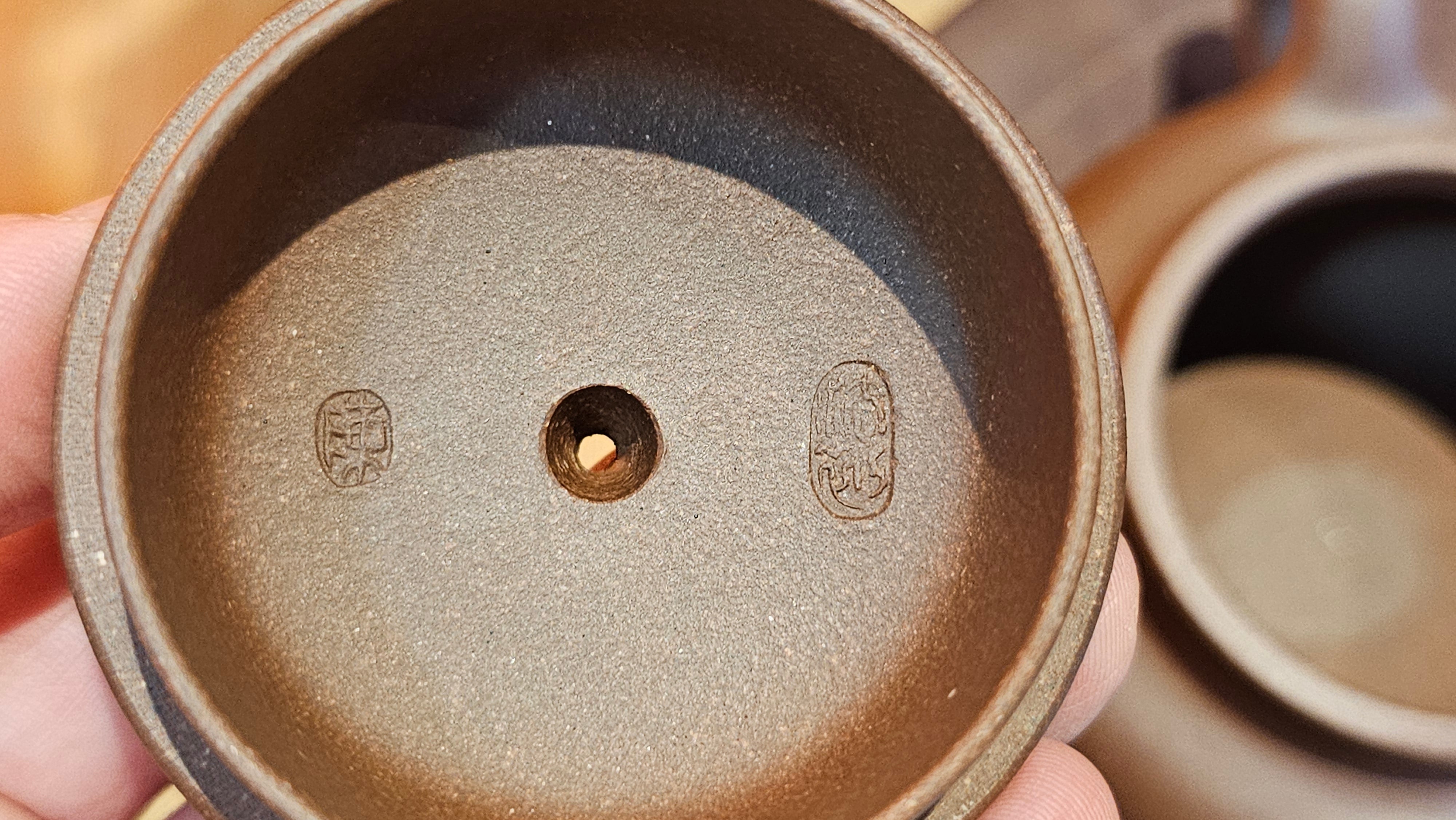 Fang Gu 仿古, 159.5ml, Lao Zi Ni 老紫泥, by our Collaborative Craftsman Chen Fa Chu 陈法初。