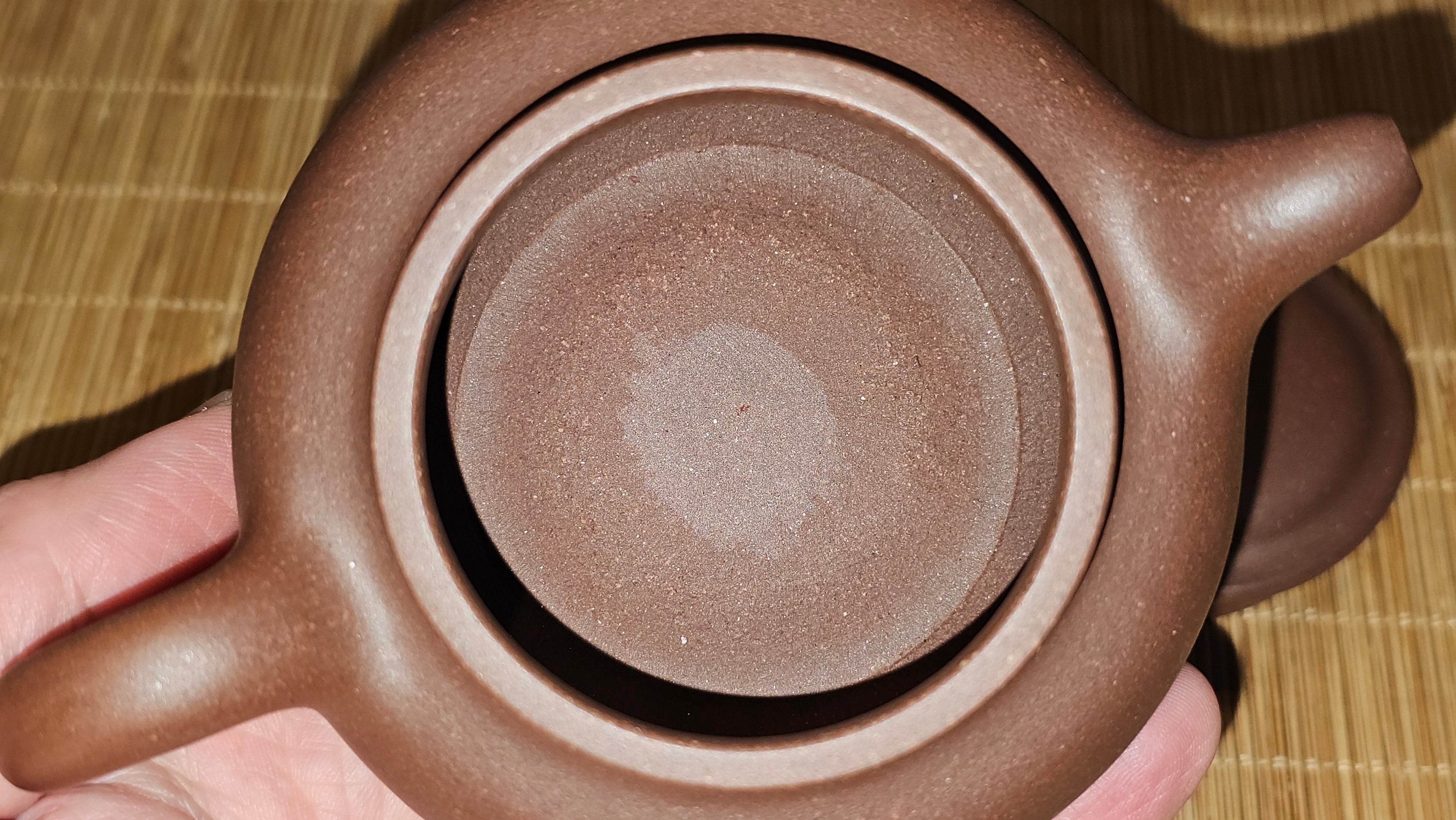 Fang Gu 仿古, 159.5ml, Lao Zi Ni 老紫泥, by our Collaborative Craftsman Chen Fa Chu 陈法初。