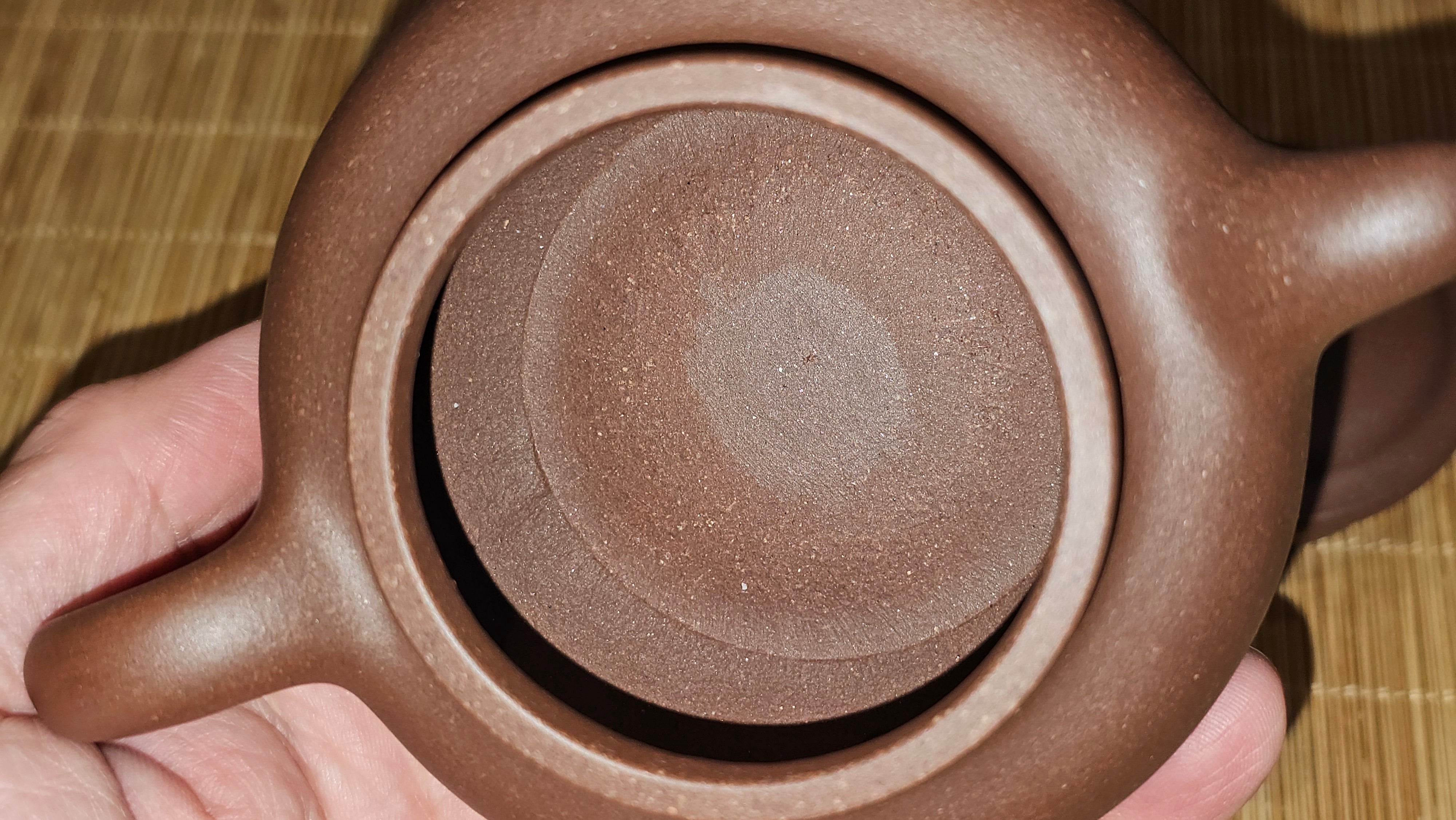 Fang Gu 仿古, 159.5ml, Lao Zi Ni 老紫泥, by our Collaborative Craftsman Chen Fa Chu 陈法初。