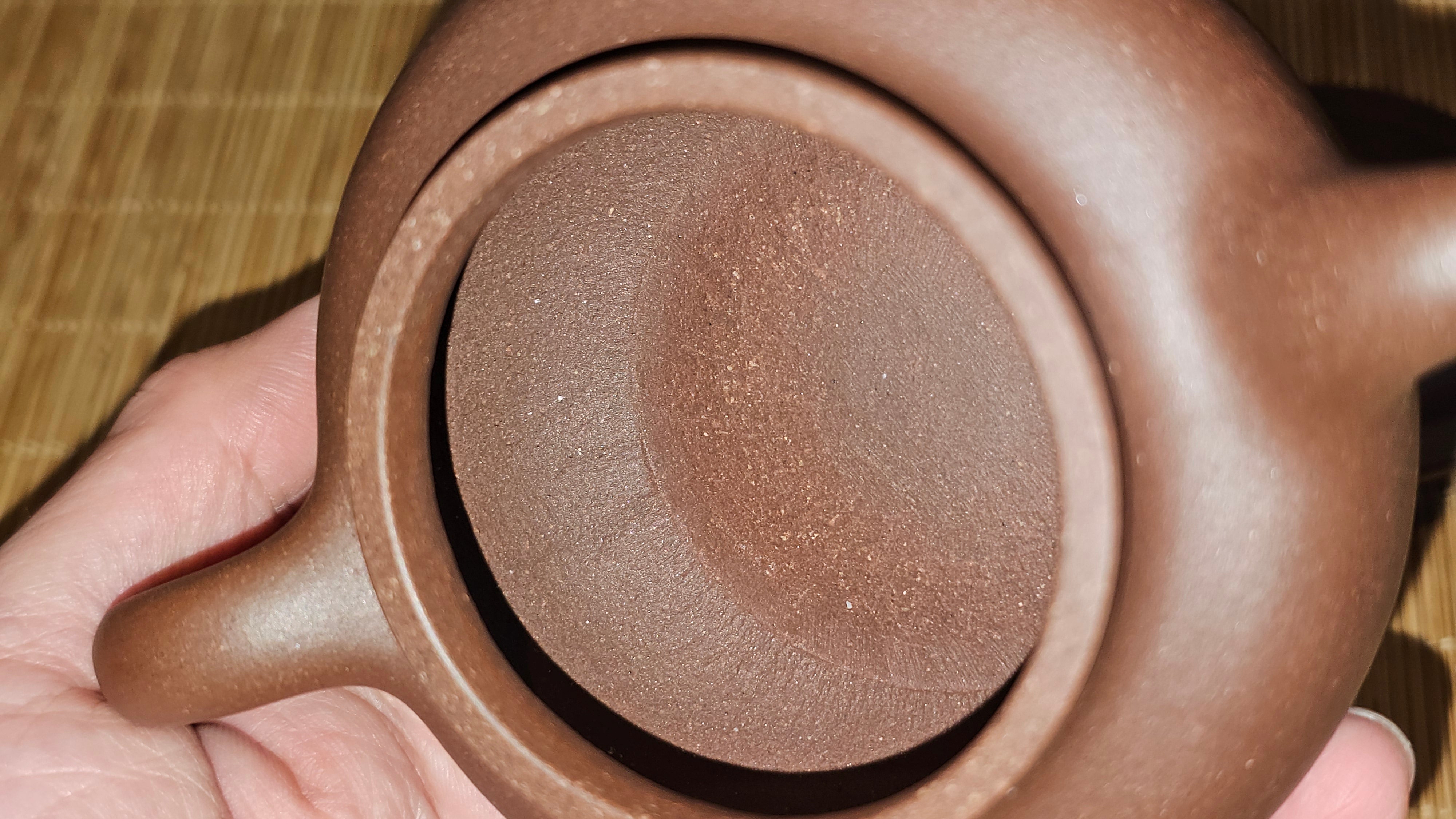 Fang Gu 仿古, 159.5ml, Lao Zi Ni 老紫泥, by our Collaborative Craftsman Chen Fa Chu 陈法初。