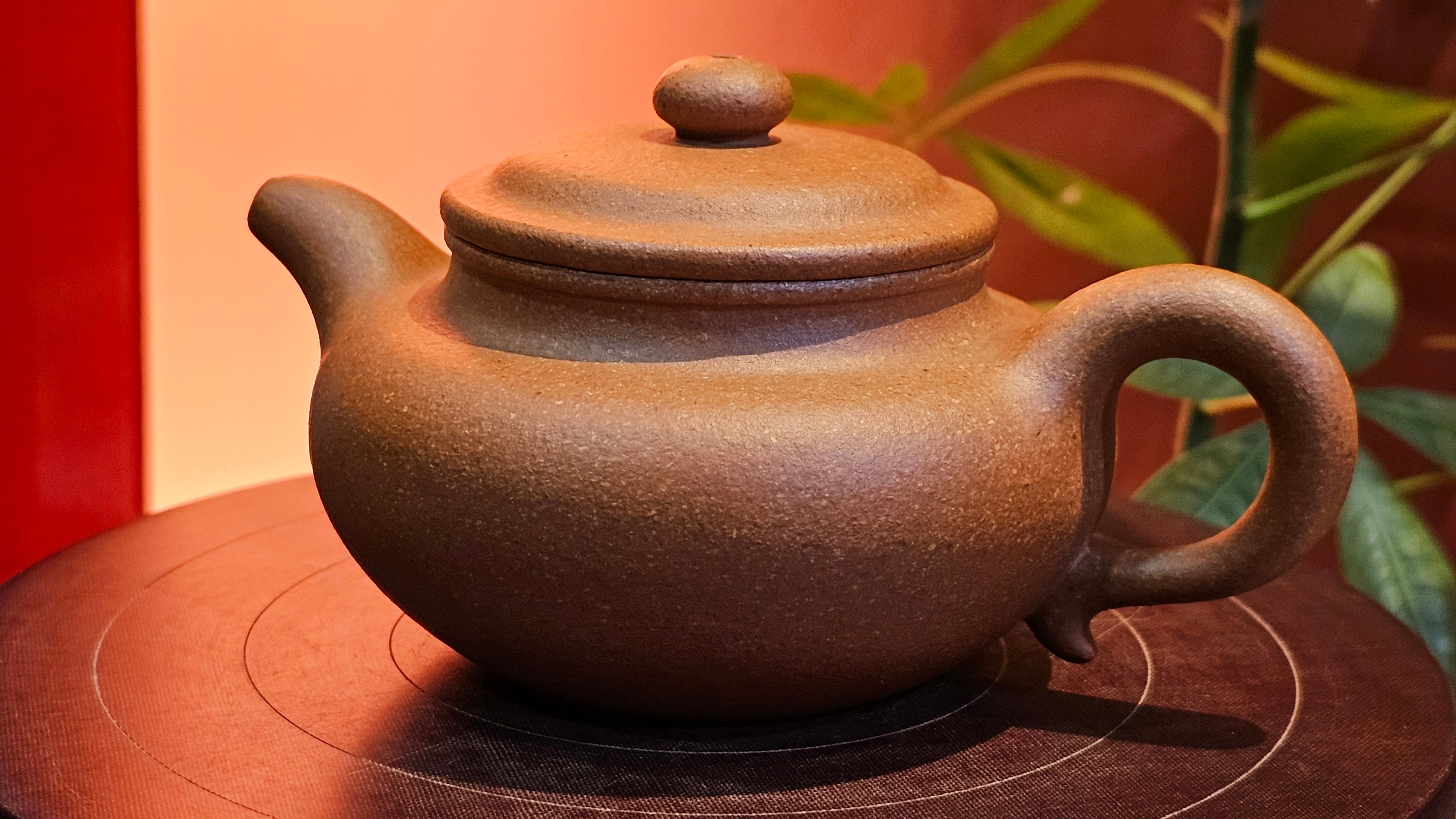 Fang Gu 仿古, 207.3ml, Huang Jiang Po Ni 黄降坡泥, by our Collaborative Craftsman Chen Fa Chu 陈法初。