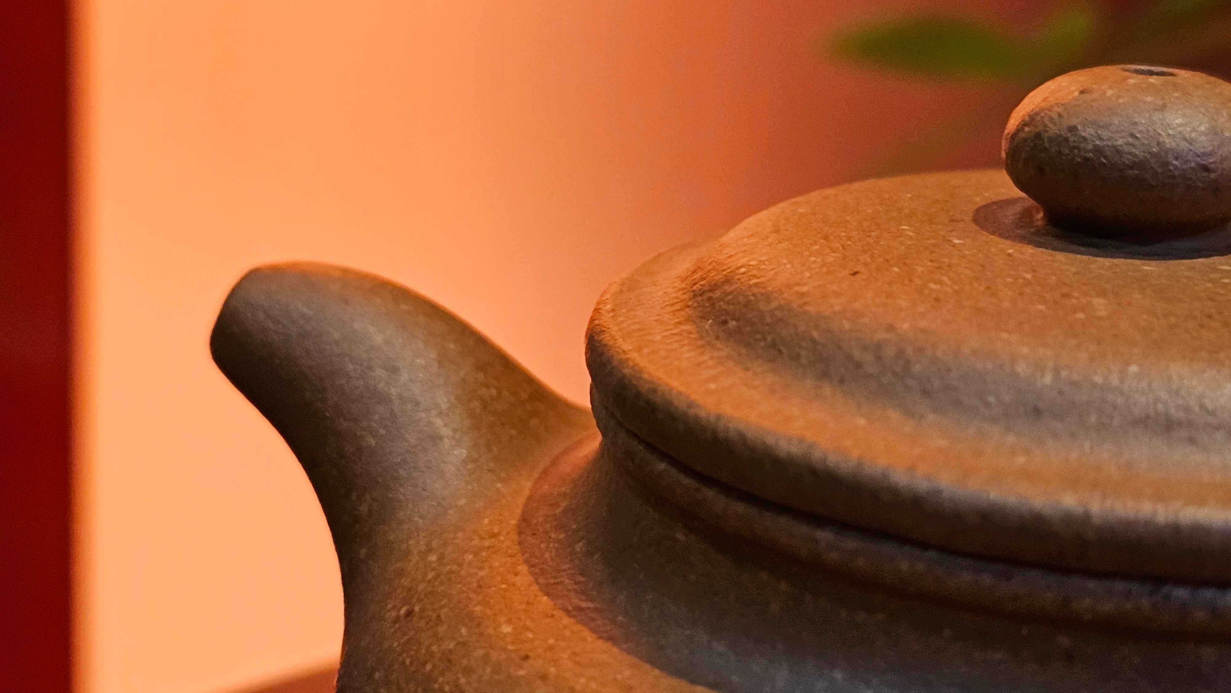 Fang Gu 仿古, 207.3ml, Huang Jiang Po Ni 黄降坡泥, by our Collaborative Craftsman Chen Fa Chu 陈法初。