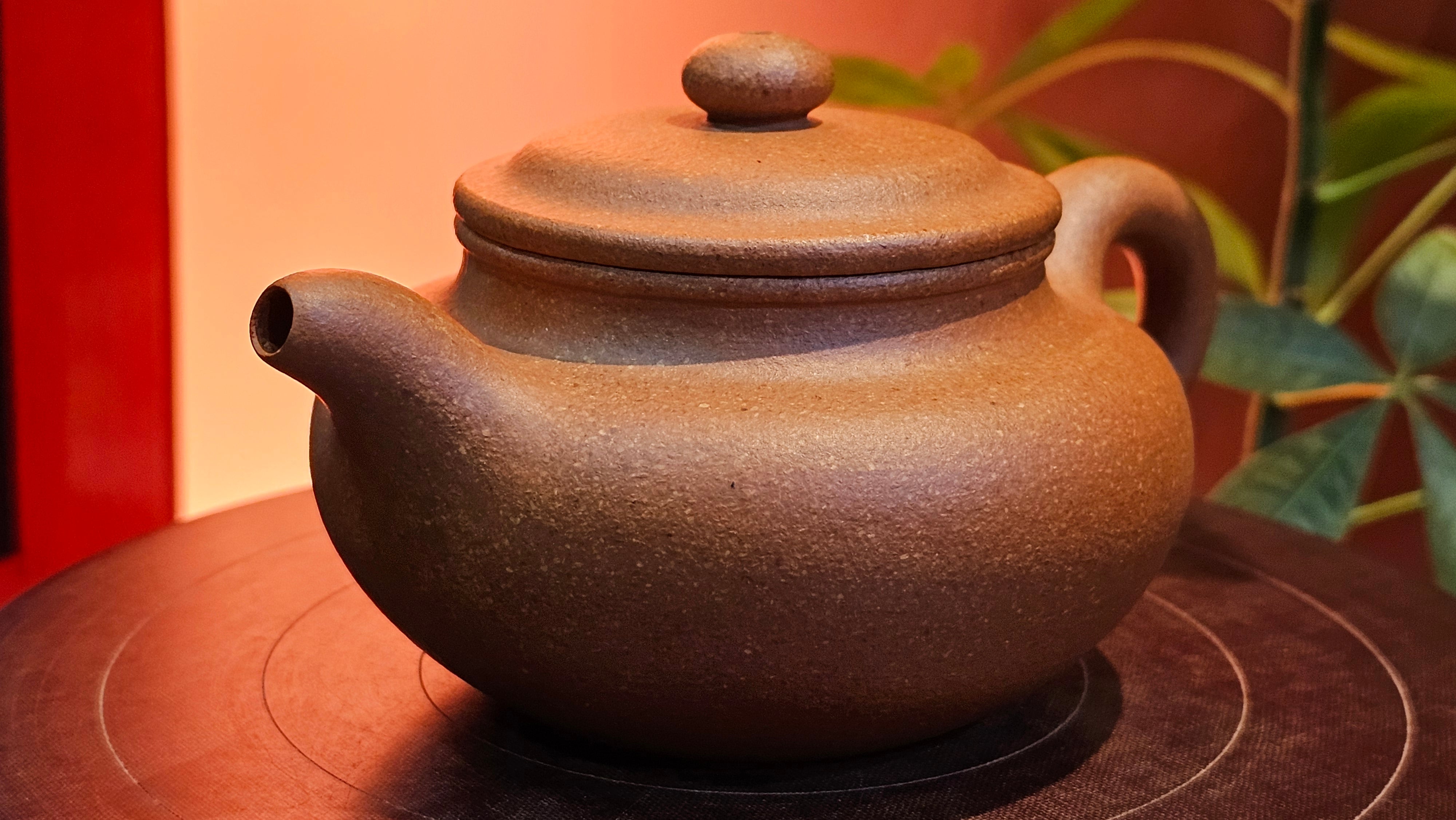 Fang Gu 仿古, 207.3ml, Huang Jiang Po Ni 黄降坡泥, by our Collaborative Craftsman Chen Fa Chu 陈法初。