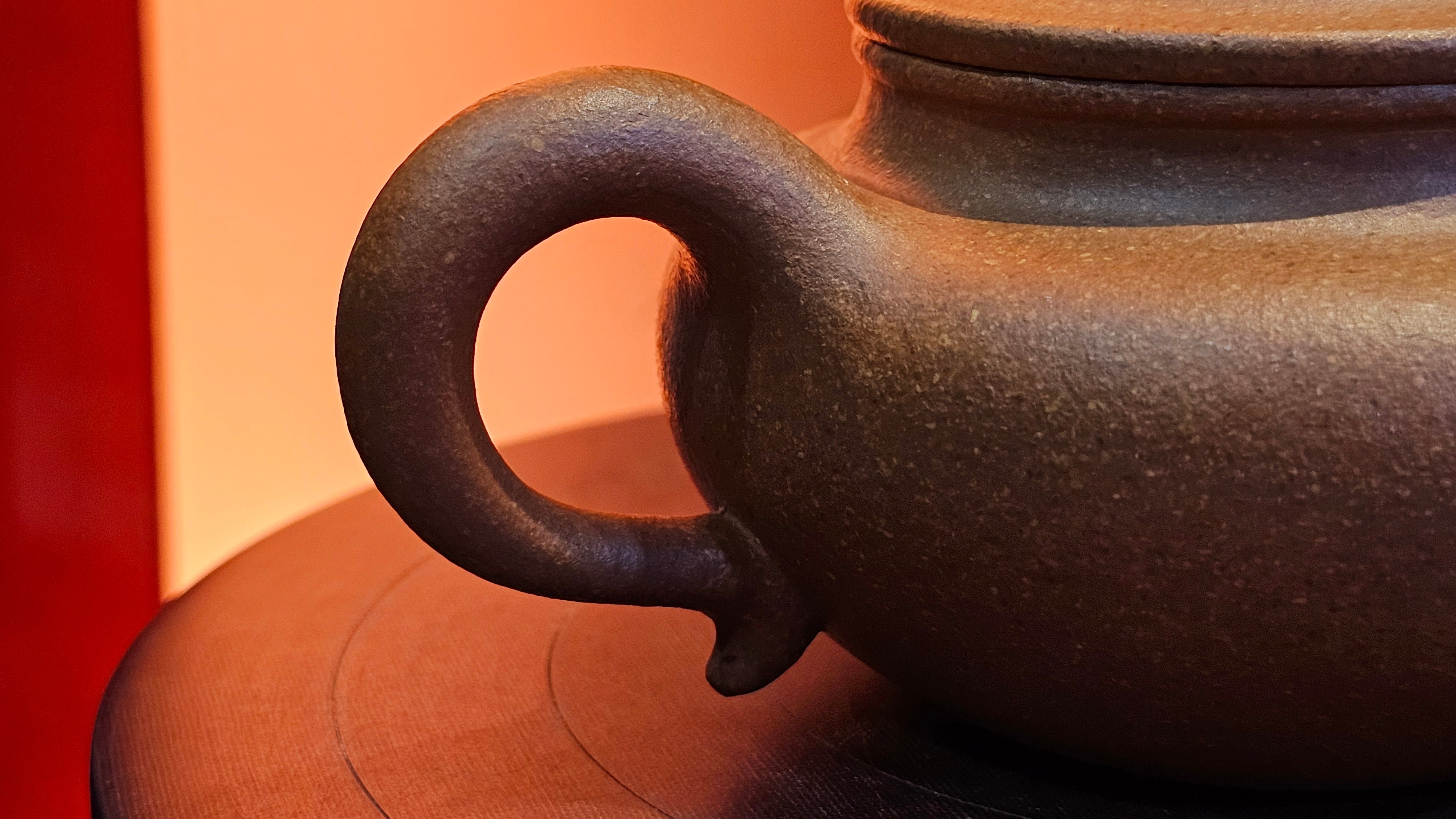 Fang Gu 仿古, 207.3ml, Huang Jiang Po Ni 黄降坡泥, by our Collaborative Craftsman Chen Fa Chu 陈法初。