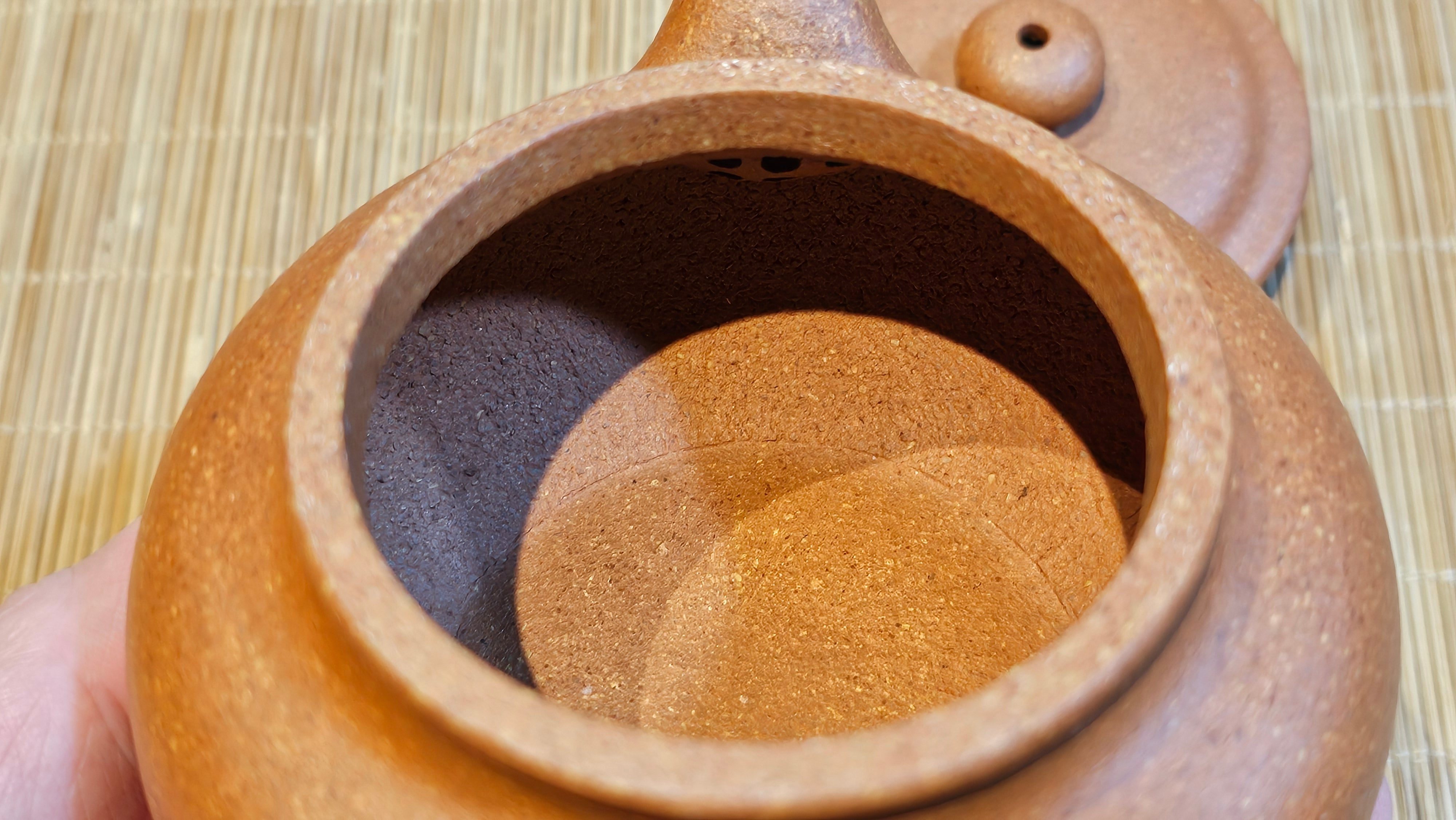 Fang Gu 仿古, 207.3ml, Huang Jiang Po Ni 黄降坡泥, by our Collaborative Craftsman Chen Fa Chu 陈法初。