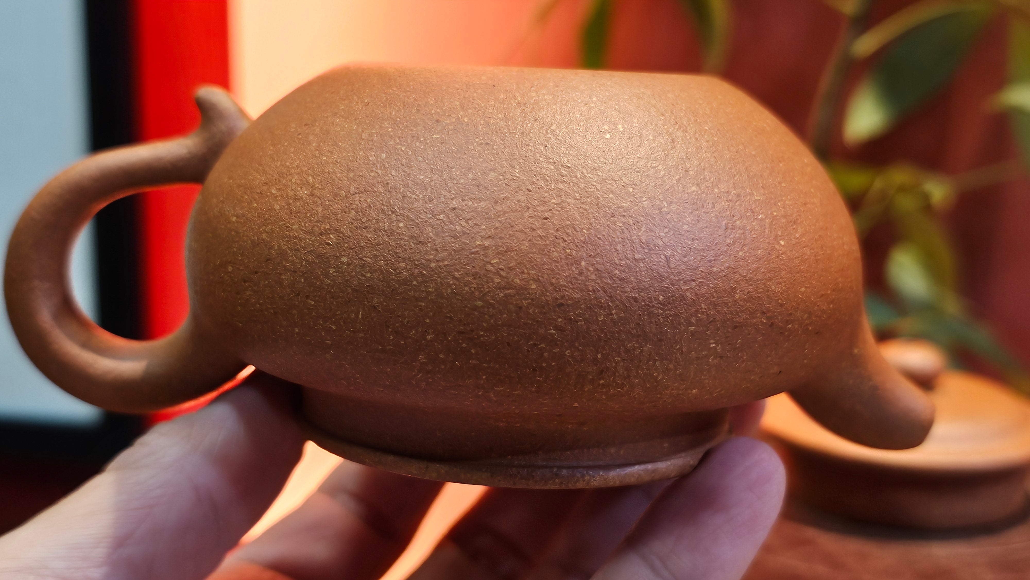 Fang Gu 仿古, 207.3ml, Huang Jiang Po Ni 黄降坡泥, by our Collaborative Craftsman Chen Fa Chu 陈法初。