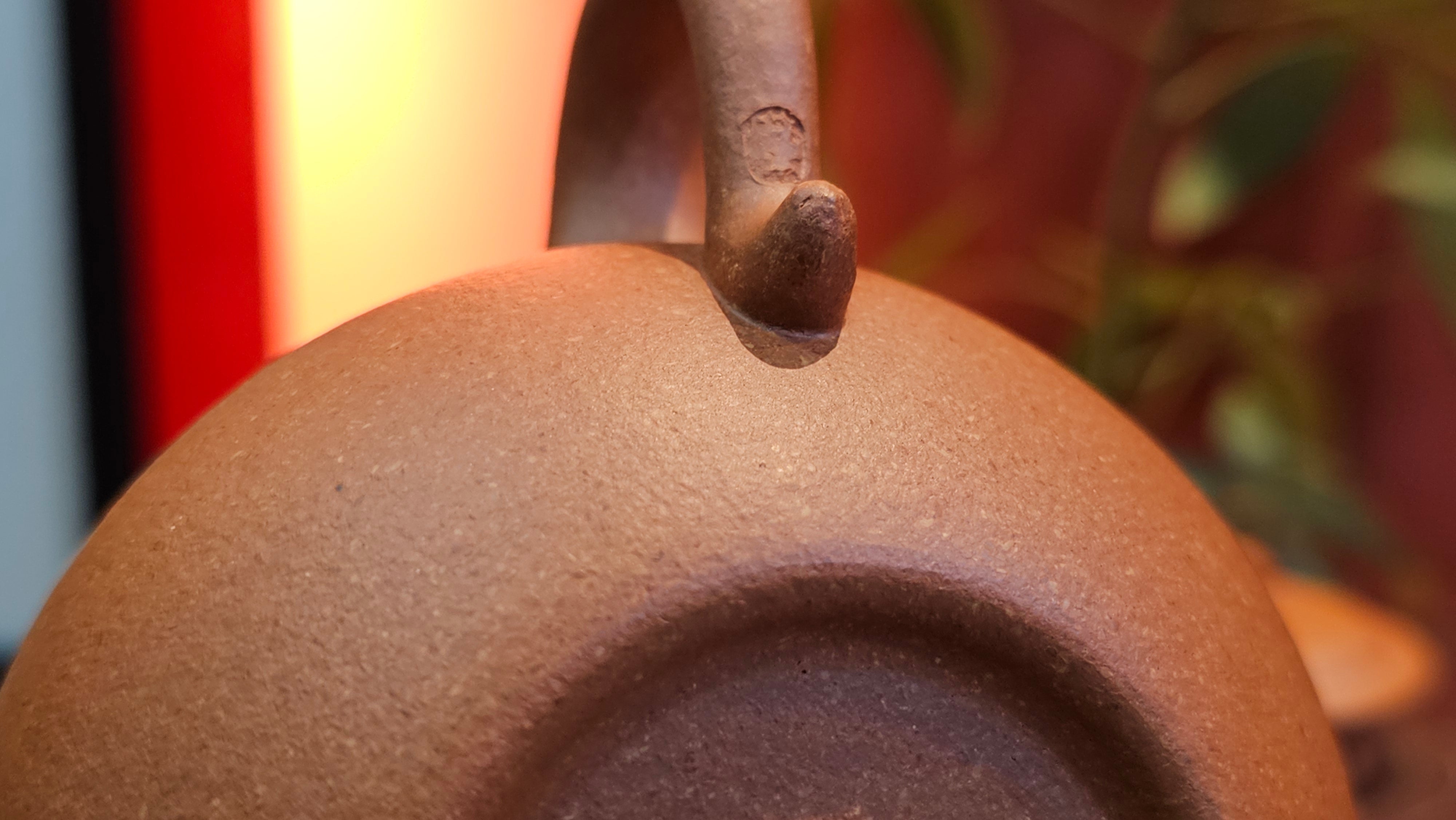 Fang Gu 仿古, 207.3ml, Huang Jiang Po Ni 黄降坡泥, by our Collaborative Craftsman Chen Fa Chu 陈法初。