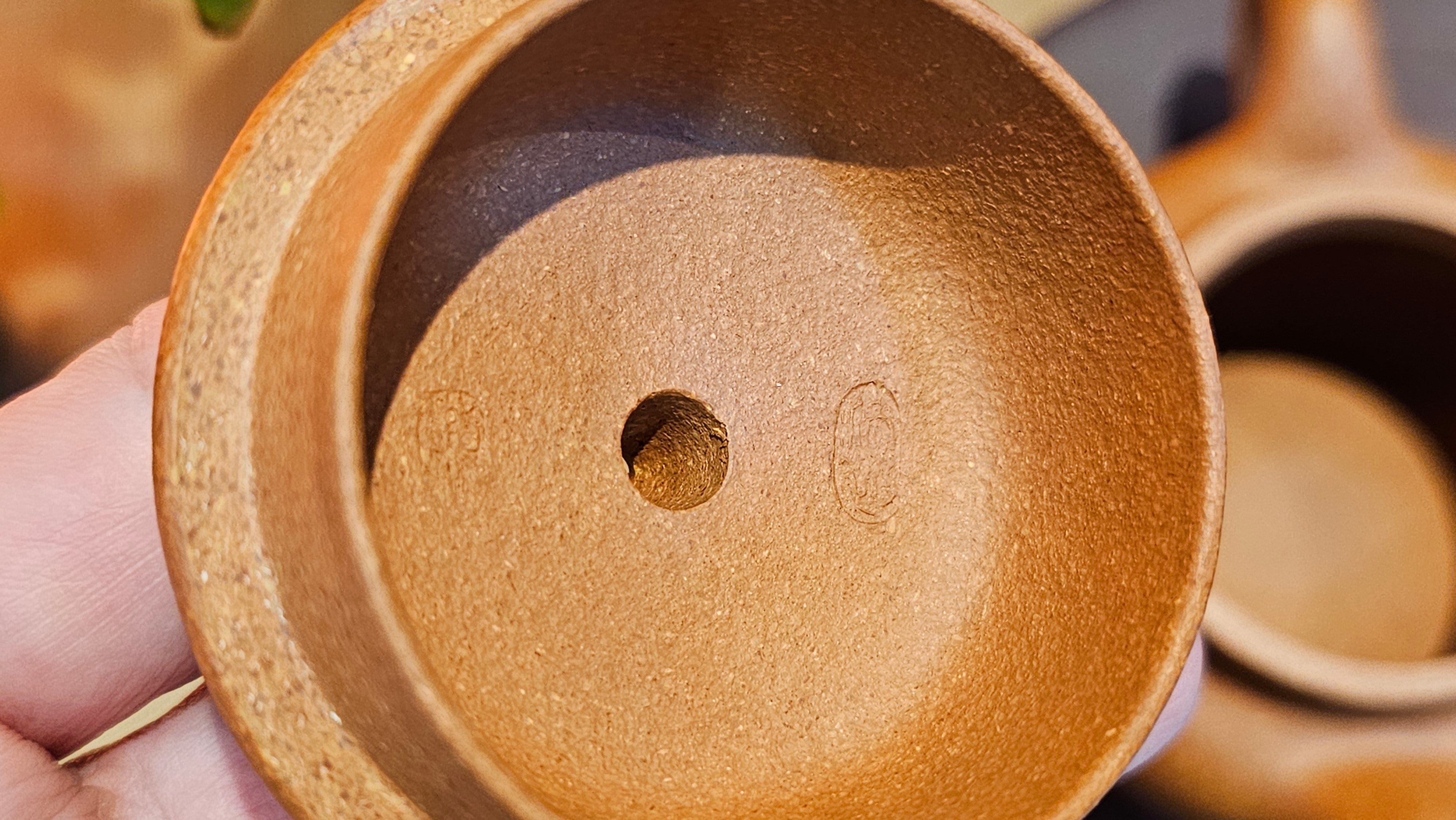 Fang Gu 仿古, 207.3ml, Huang Jiang Po Ni 黄降坡泥, by our Collaborative Craftsman Chen Fa Chu 陈法初。