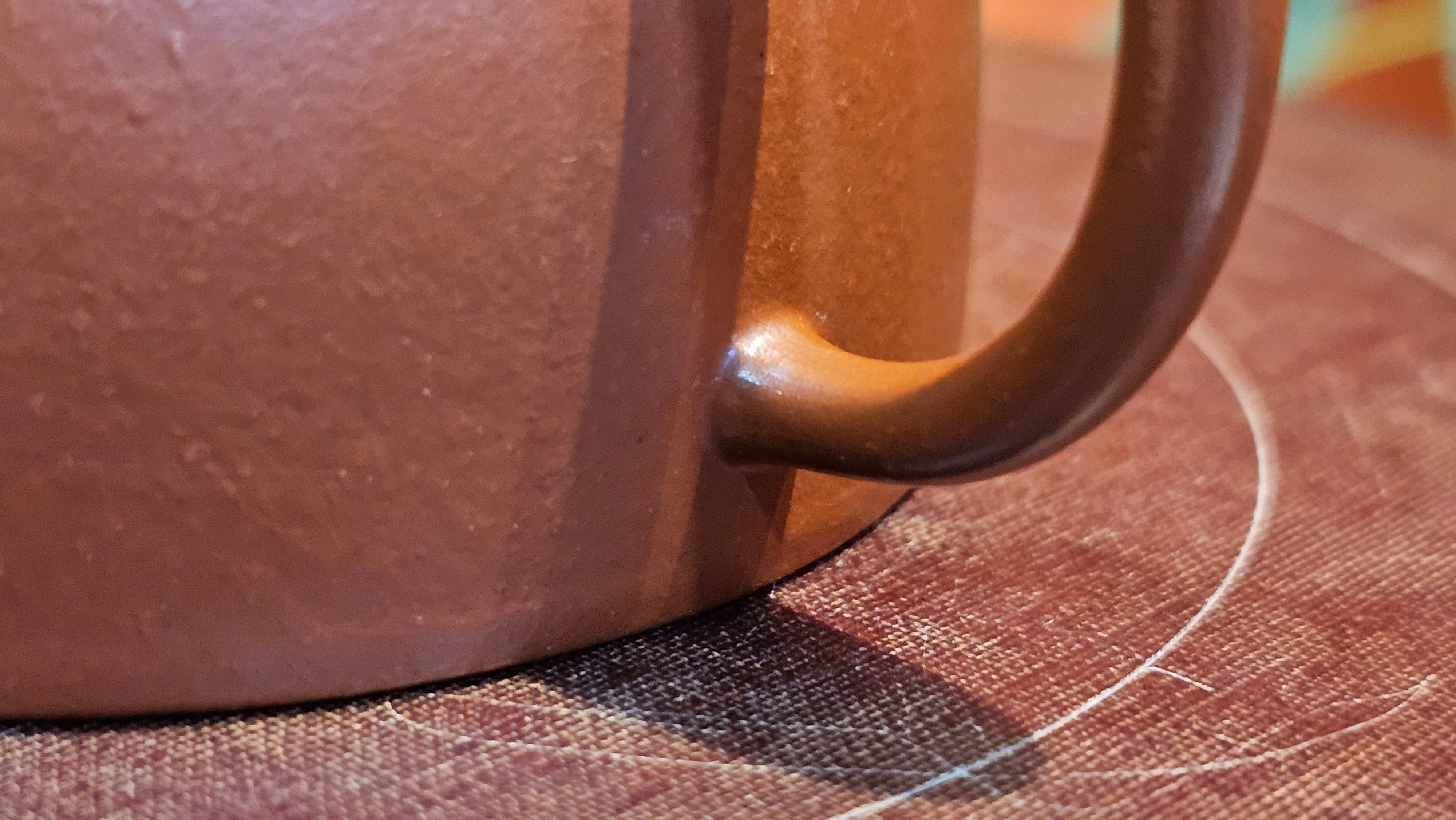 Yi Gong Hu 逸公壶, 139.6ml, Xiao Mei Yao Zhu Ni 小煤窑朱泥,  by our Collaborative Craftsman Shi Yun 石芸 ~ Congratulations to Mr D.K., 1536hrs 11th Apr, Boston, MA.