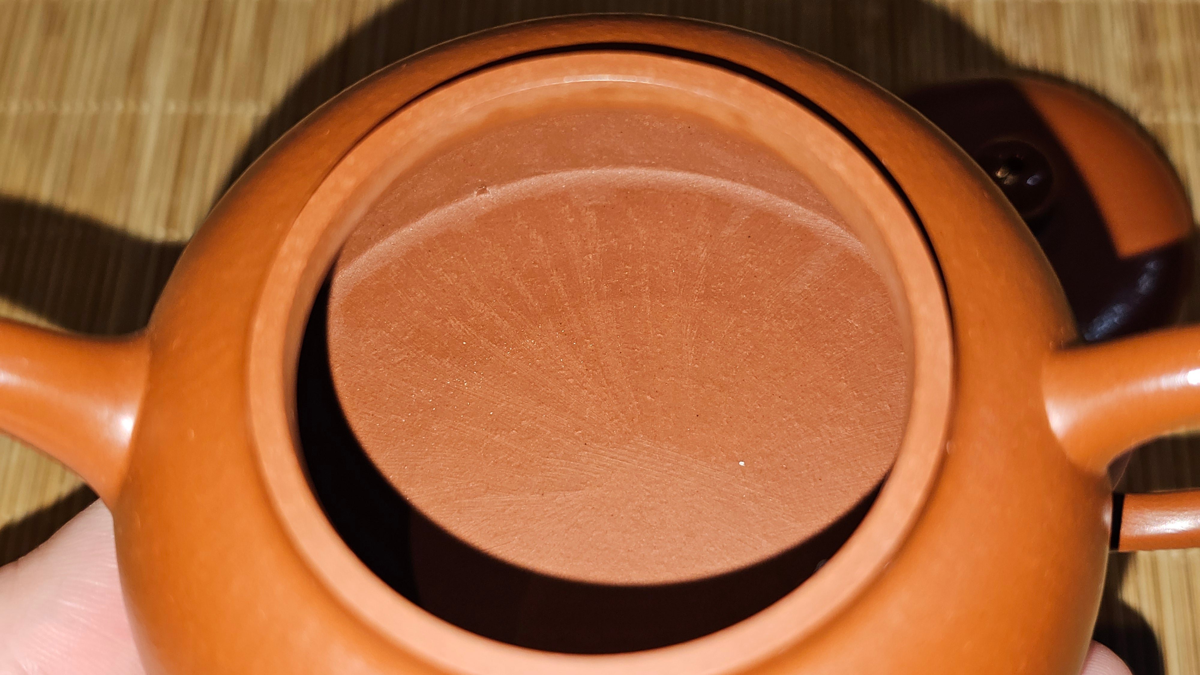 Yi Gong Hu 逸公壶, 139.6ml, Xiao Mei Yao Zhu Ni 小煤窑朱泥,  by our Collaborative Craftsman Shi Yun 石芸 ~ Congratulations to Mr D.K., 1536hrs 11th Apr, Boston, MA.