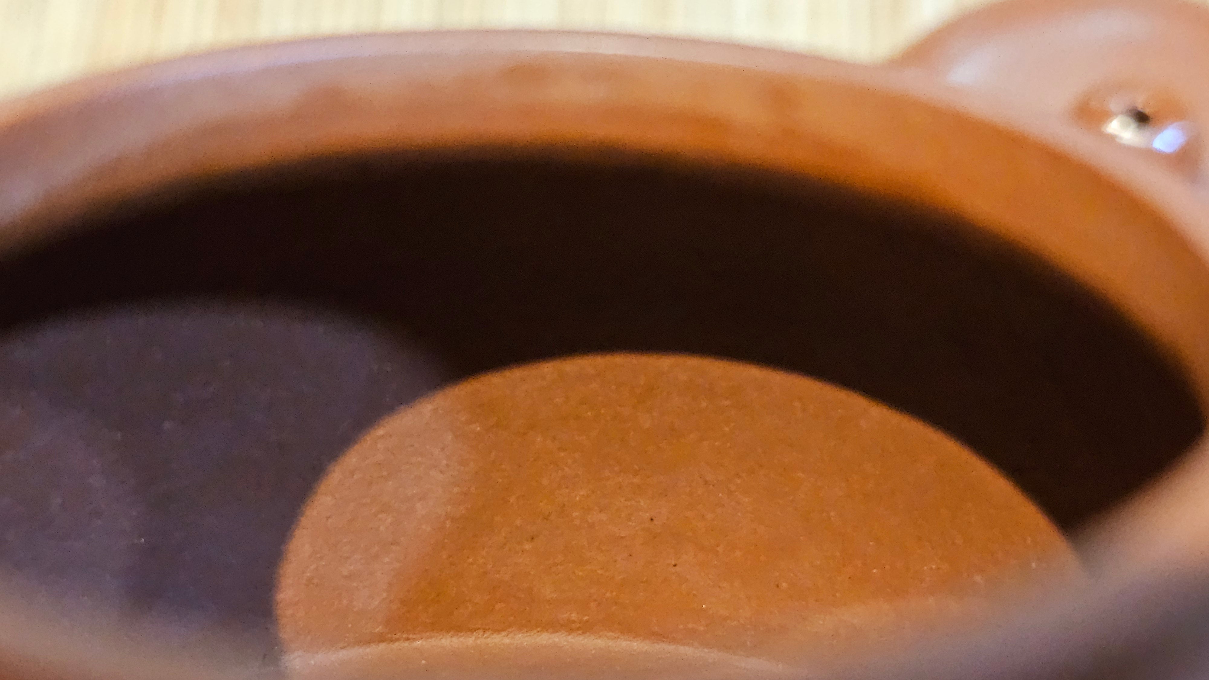 Yi Gong Hu 逸公壶, 139.6ml, Xiao Mei Yao Zhu Ni 小煤窑朱泥,  by our Collaborative Craftsman Shi Yun 石芸 ~ Congratulations to Mr D.K., 1536hrs 11th Apr, Boston, MA.