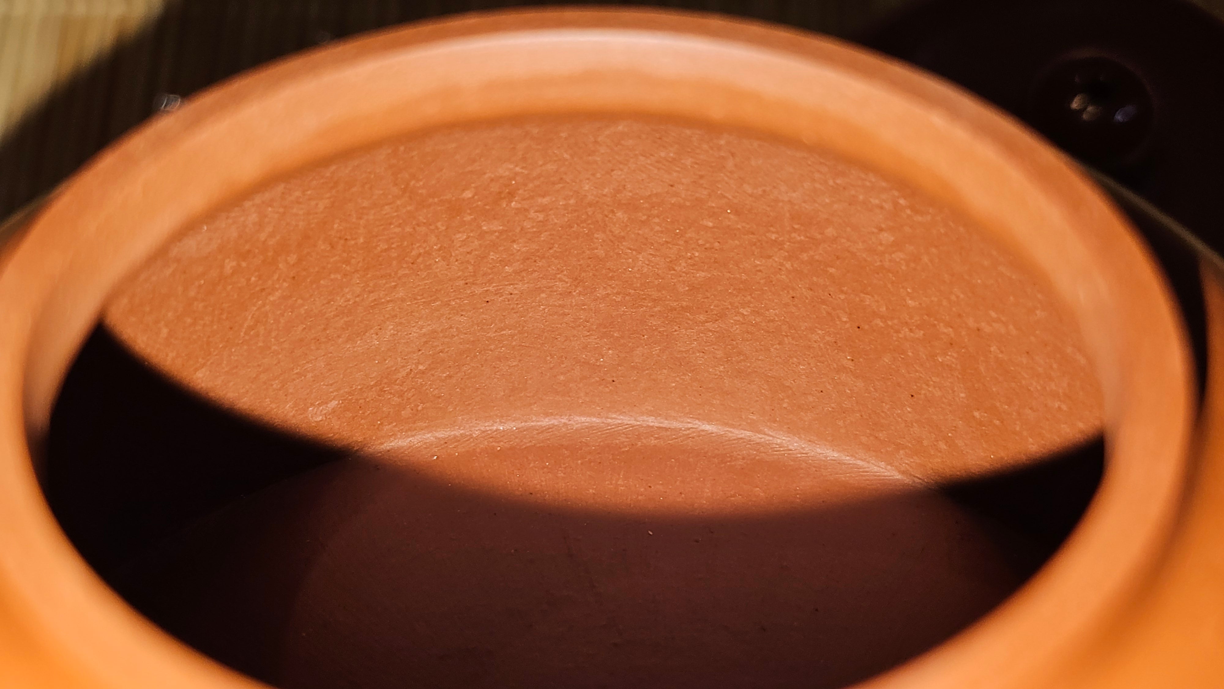 Yi Gong Hu 逸公壶, 139.6ml, Xiao Mei Yao Zhu Ni 小煤窑朱泥,  by our Collaborative Craftsman Shi Yun 石芸 ~ Congratulations to Mr D.K., 1536hrs 11th Apr, Boston, MA.