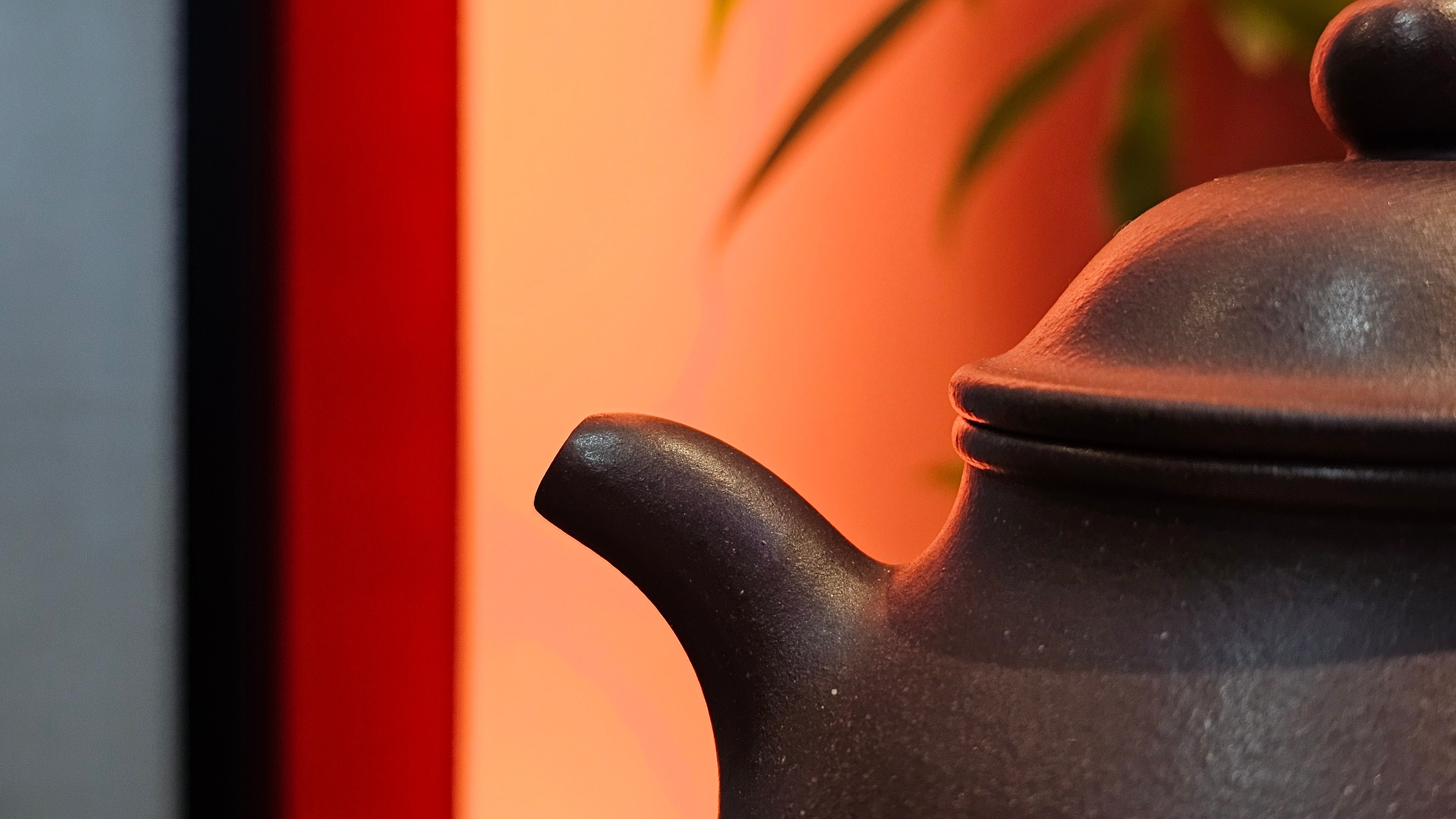 Pan Hu 番壶, 238.8ml, Da Shui Tan Zi Ni 大水潭紫泥, by our Collaborative Craftsman Chen Fa Chu 陈法初。