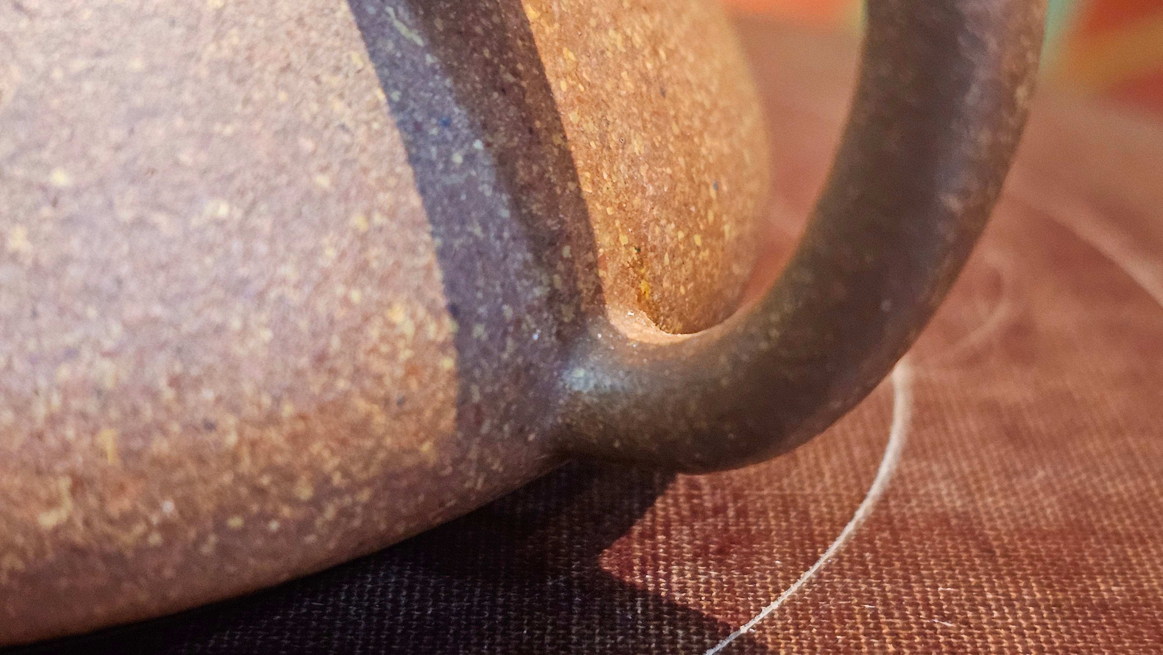 Shi Piao 石瓢, 152.0ml, Ping Gai Shi Piao 平盖石瓢 Huang Jiang Po Ni 黄降坡泥, by our Collaborative Craftsman Chen Hua Jun 陈华军。