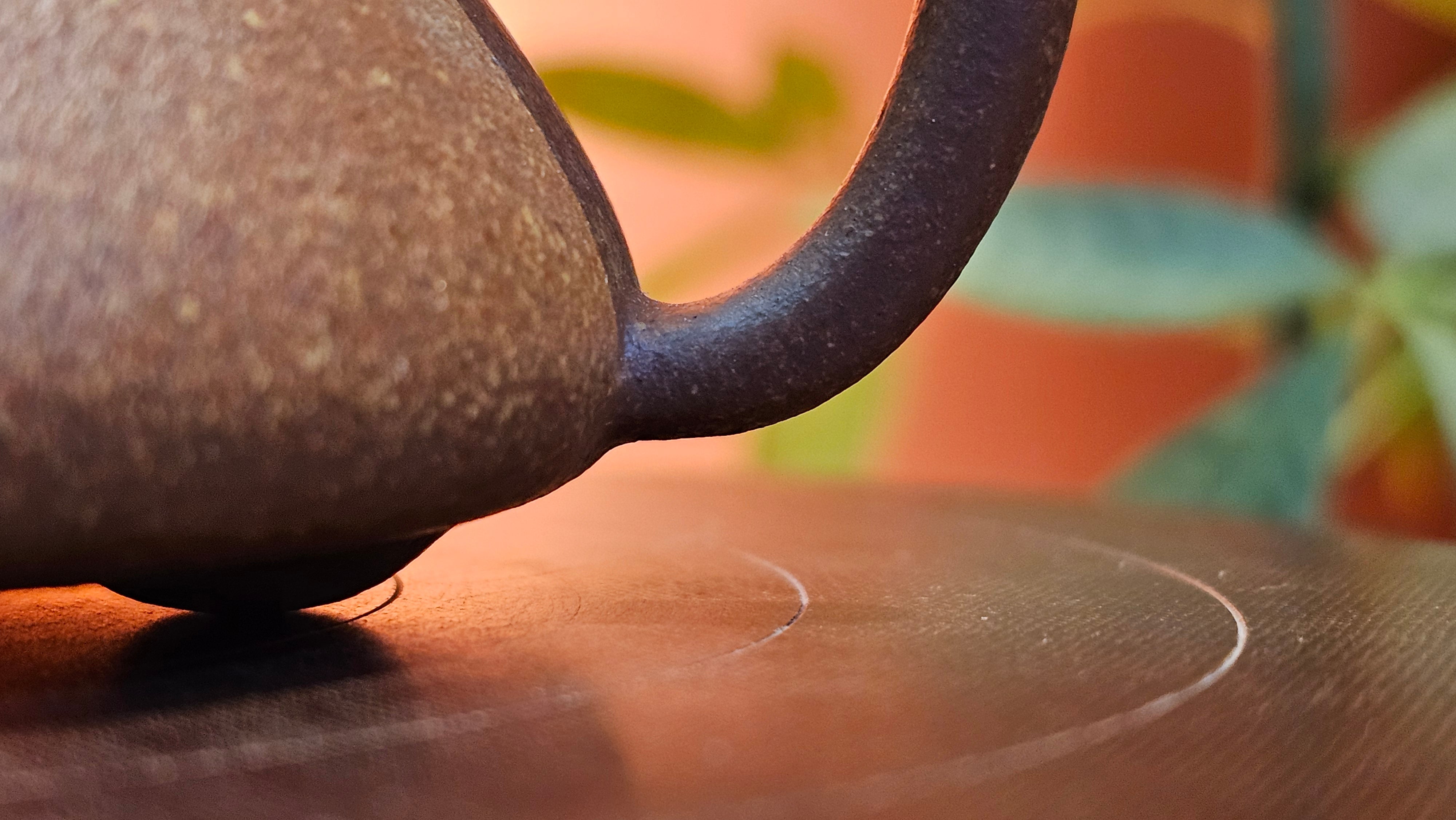 Shi Piao 石瓢, 152.0ml, Ping Gai Shi Piao 平盖石瓢 Huang Jiang Po Ni 黄降坡泥, by our Collaborative Craftsman Chen Hua Jun 陈华军。