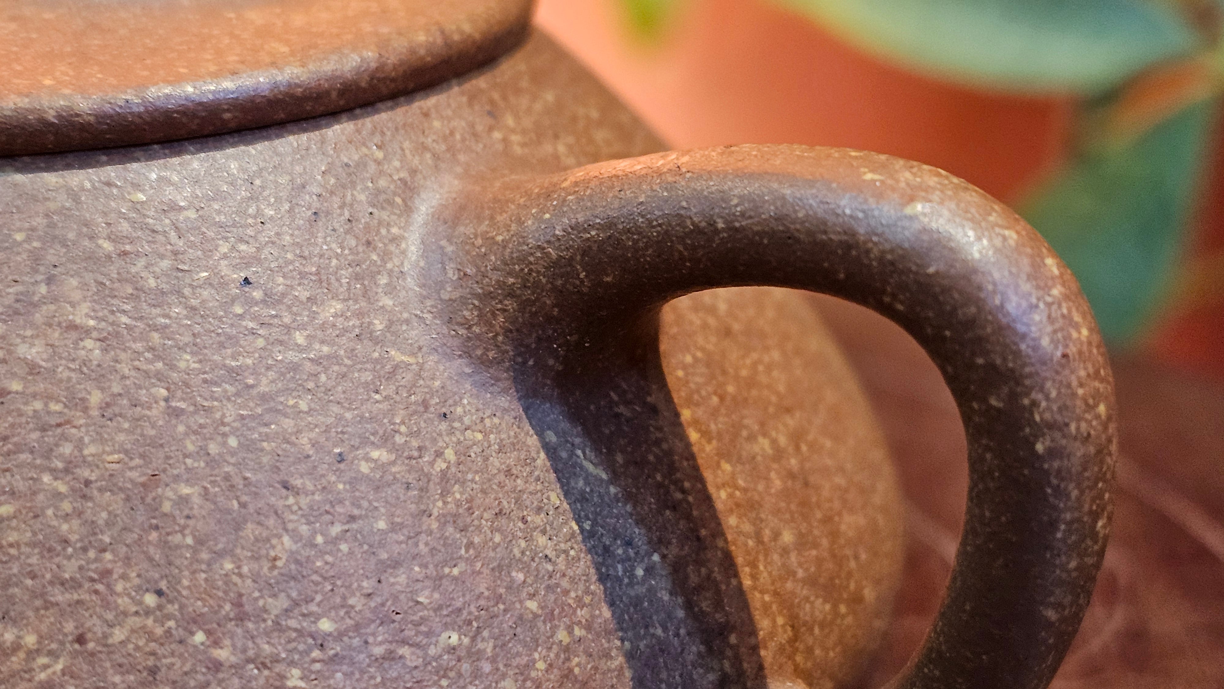 Shi Piao 石瓢, 152.0ml, Ping Gai Shi Piao 平盖石瓢 Huang Jiang Po Ni 黄降坡泥, by our Collaborative Craftsman Chen Hua Jun 陈华军。