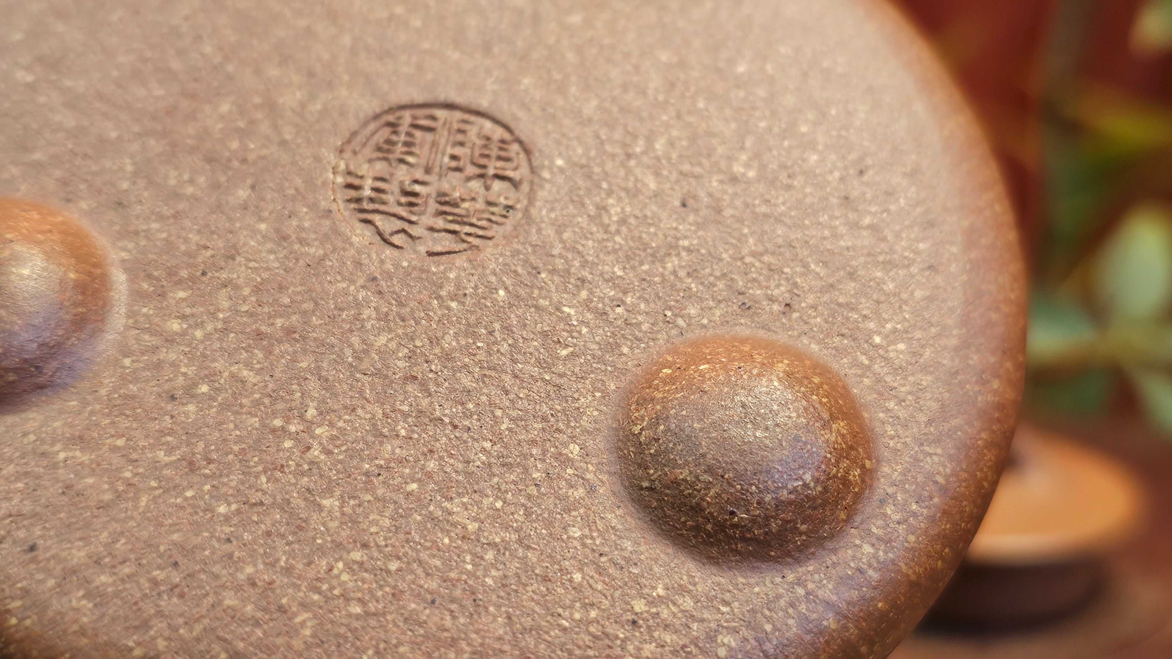 Shi Piao 石瓢, 152.0ml, Ping Gai Shi Piao 平盖石瓢 Huang Jiang Po Ni 黄降坡泥, by our Collaborative Craftsman Chen Hua Jun 陈华军。