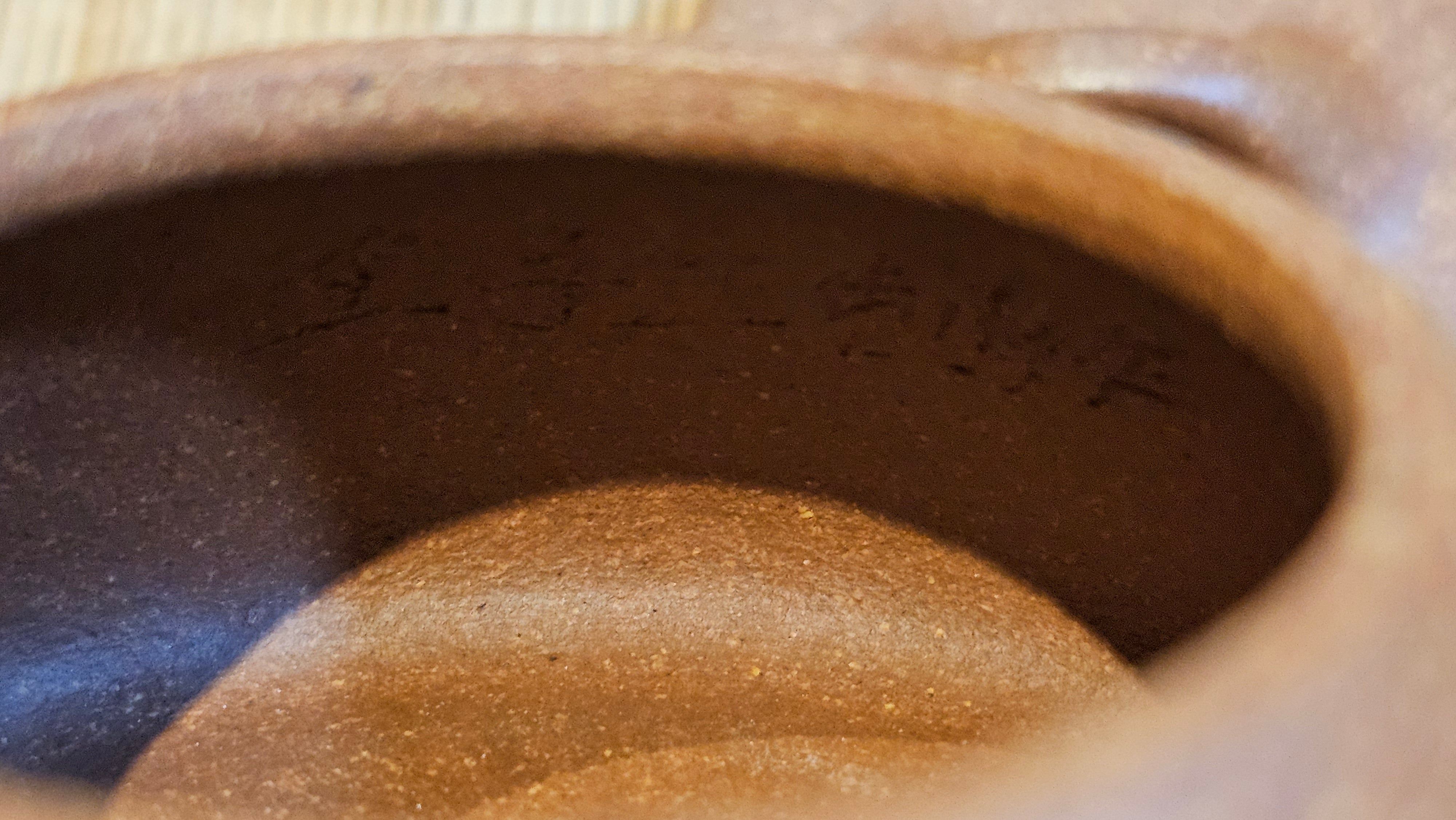 Shi Piao 石瓢, 152.0ml, Ping Gai Shi Piao 平盖石瓢 Huang Jiang Po Ni 黄降坡泥, by our Collaborative Craftsman Chen Hua Jun 陈华军。