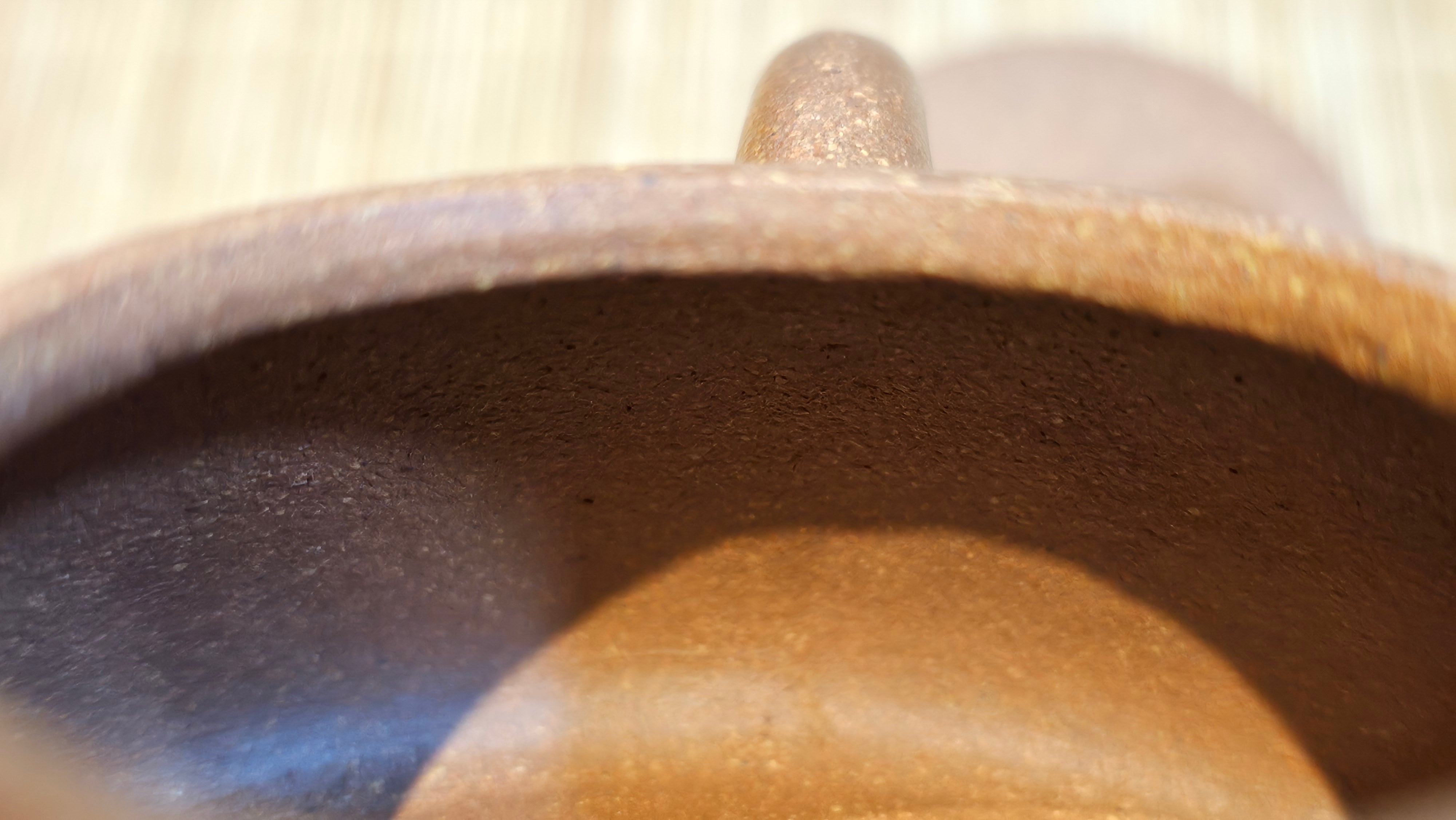 Shi Piao 石瓢, 152.0ml, Ping Gai Shi Piao 平盖石瓢 Huang Jiang Po Ni 黄降坡泥, by our Collaborative Craftsman Chen Hua Jun 陈华军。