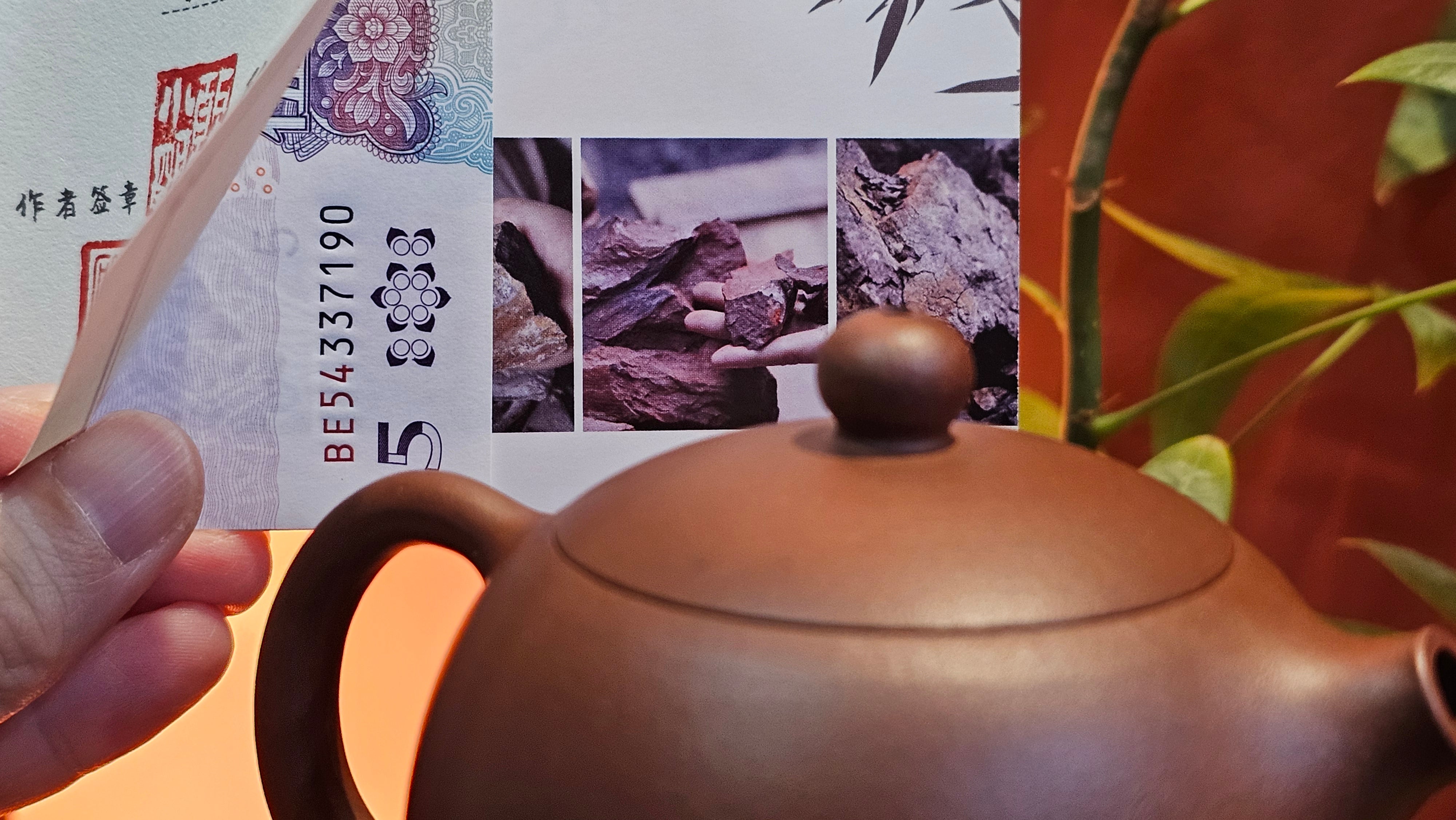 Xi Shi 西施, 171.6ml, Di Cao Qing Zi Ni 底槽青紫泥, by Craftsman Gu Xiao Ming 顾小明。