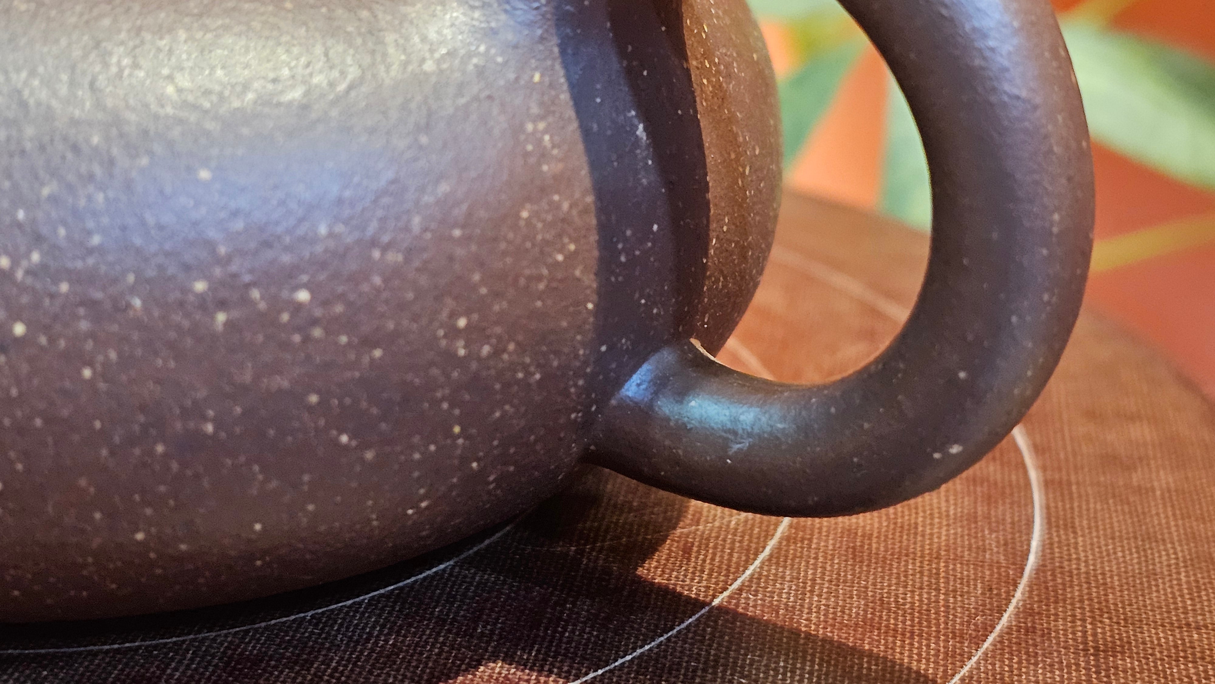 Rong Tian 容天, 248.3ml, Lao Zi Ni 老紫泥 (Particular High Graininess, and Low Sieve Count), by Craftsman Chen Fa Chu 陈法初 ~ Congratulations to Mr T.L., 1957hrs 16th Apr, Singapore 🇸🇬.