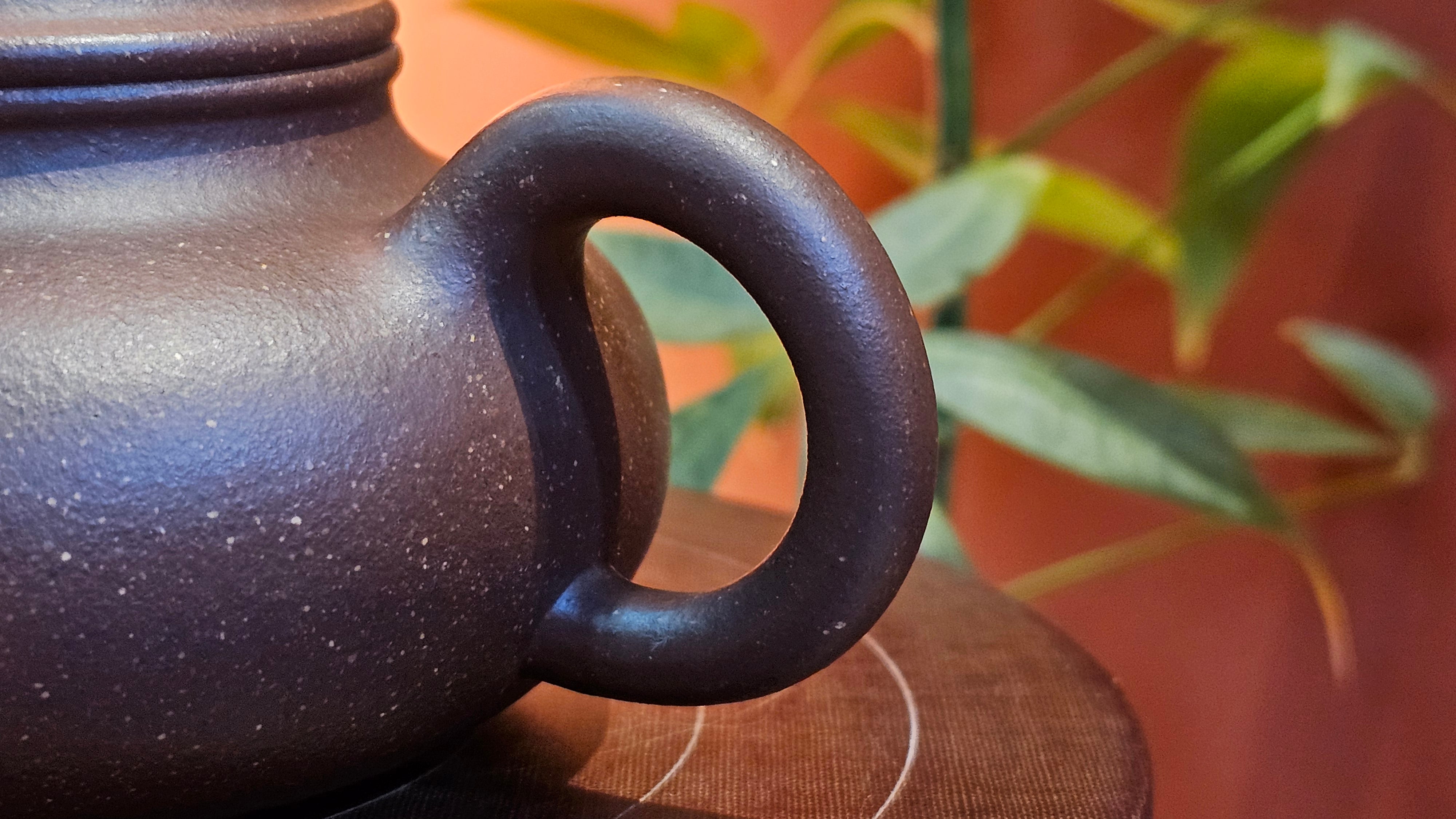 Rong Tian 容天, 248.3ml, Lao Zi Ni 老紫泥 (Particular High Graininess, and Low Sieve Count), by Craftsman Chen Fa Chu 陈法初 ~ Congratulations to Mr T.L., 1957hrs 16th Apr, Singapore 🇸🇬.