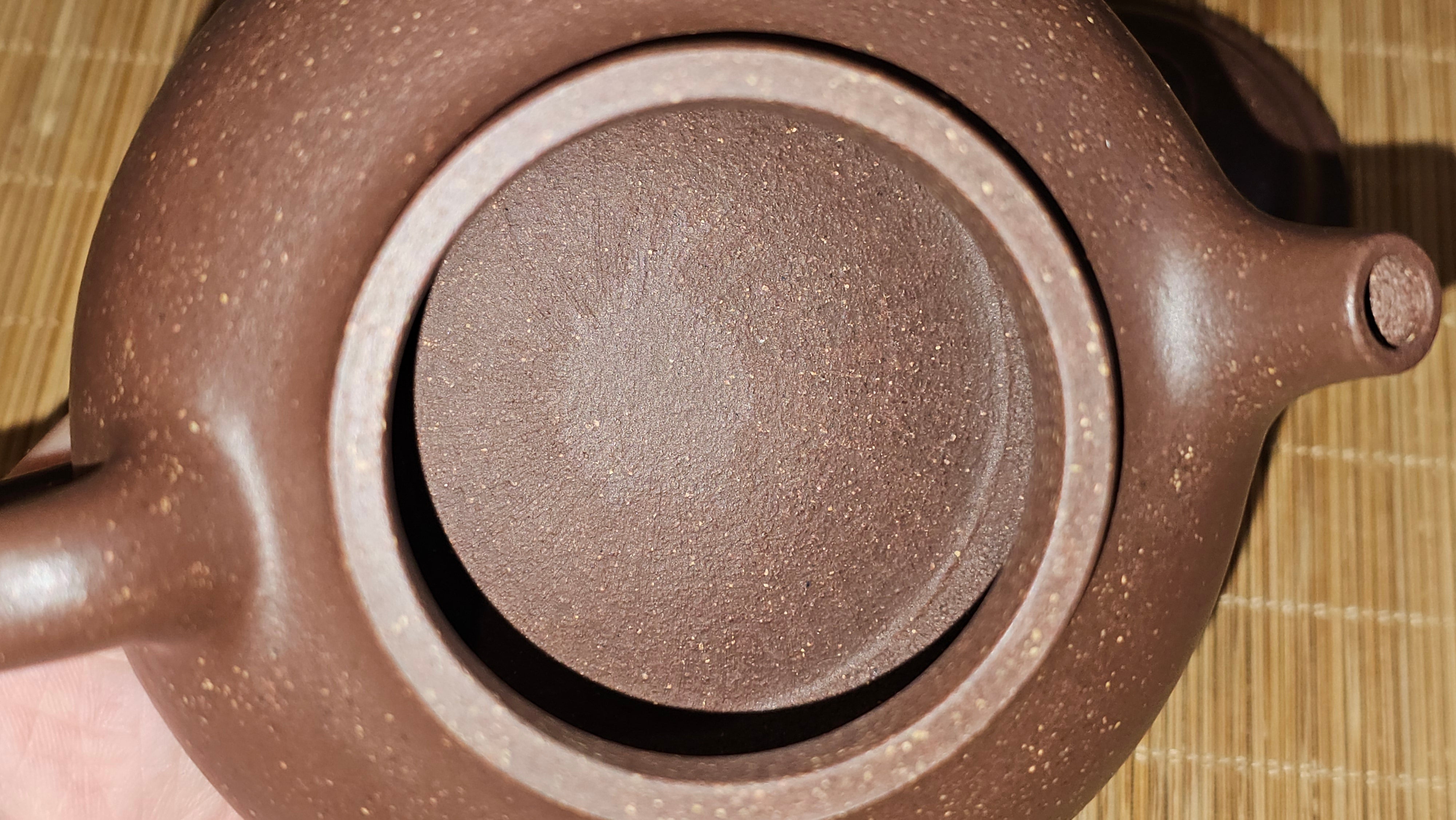 Rong Tian 容天, 248.3ml, Lao Zi Ni 老紫泥 (Particular High Graininess, and Low Sieve Count), by Craftsman Chen Fa Chu 陈法初 ~ Congratulations to Mr T.L., 1957hrs 16th Apr, Singapore 🇸🇬.