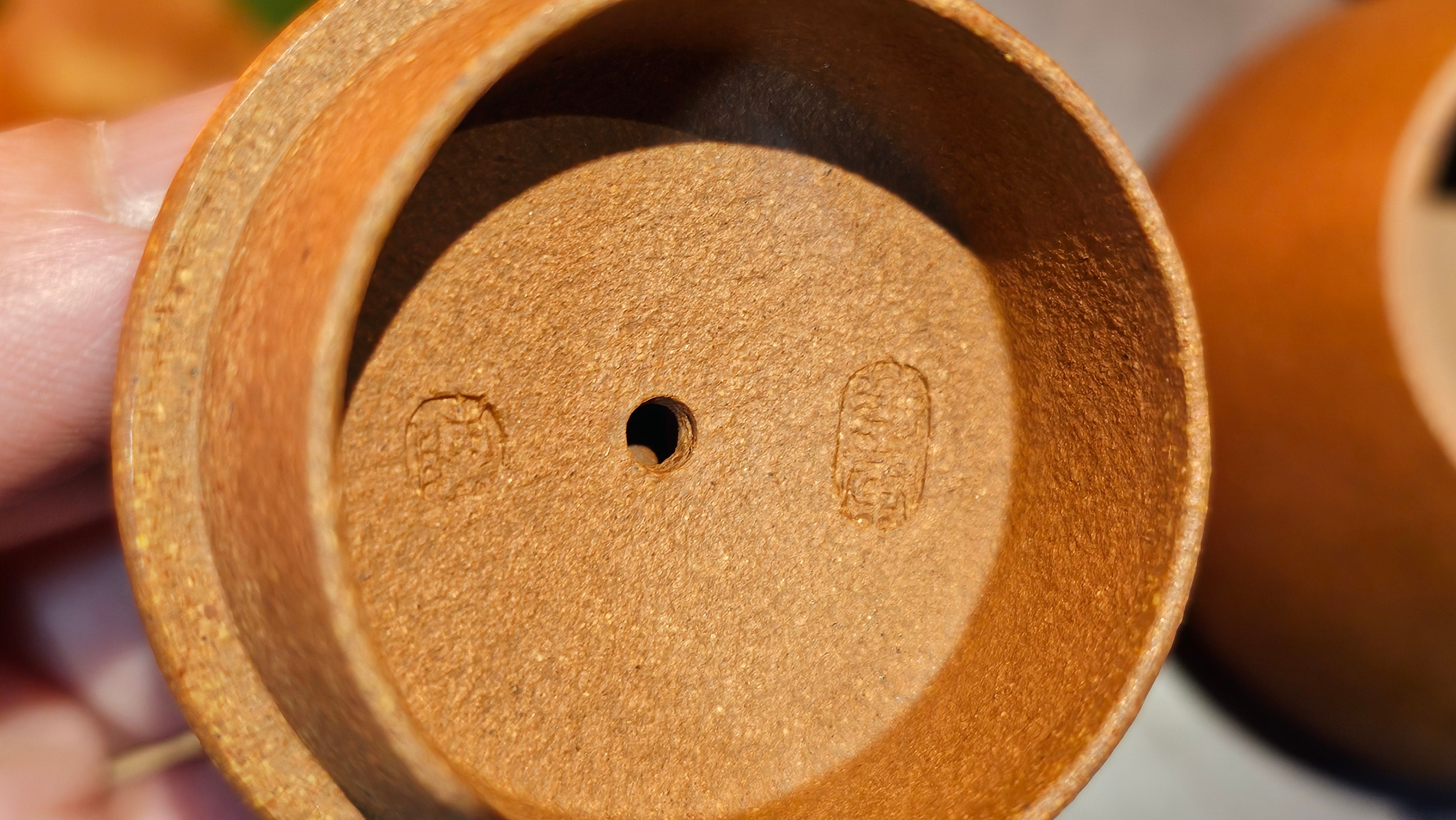 Shi Piao 石瓢 (Gao Shi Piao 高石瓢), 116.3ml, Huang Jiang Po Ni 黄降坡泥, by our Collaborative Craftsman Chen Hua Jun 陈华军 ~ Congratulations to Mr A.D.P, 2357hrs 6th May 2025, Leuven, Belgium 🇧🇪.