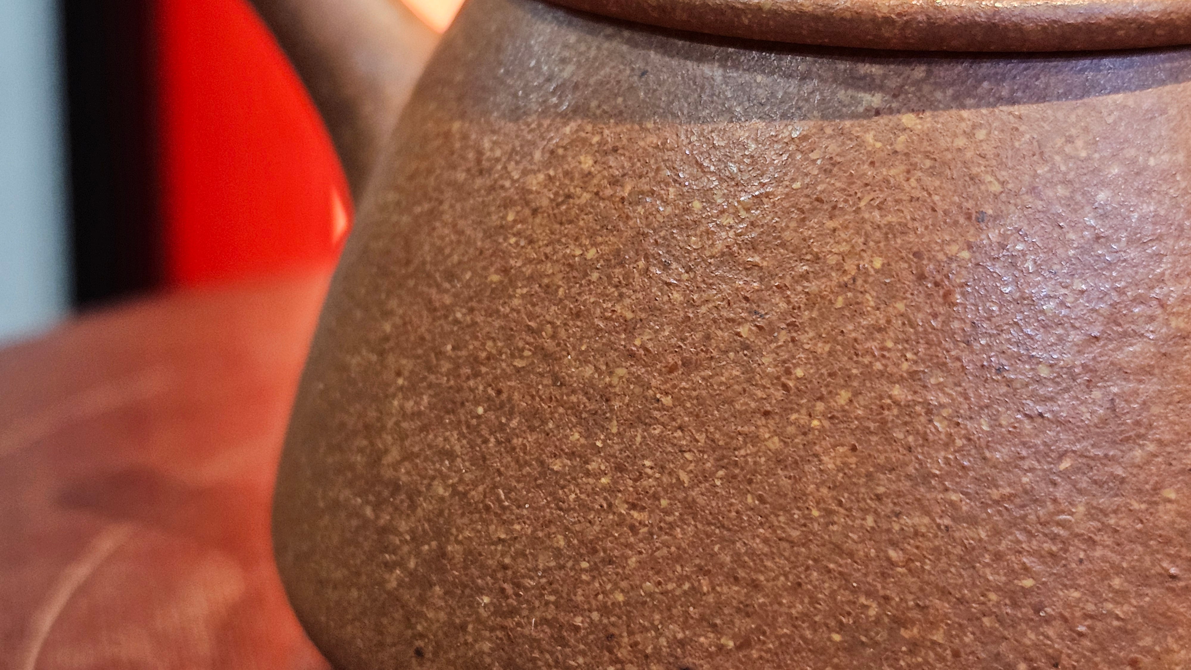 Shi Piao 石瓢 (Gao Shi Piao 高石瓢), 116.3ml, Huang Jiang Po Ni 黄降坡泥, by our Collaborative Craftsman Chen Hua Jun 陈华军 ~ Congratulations to Mr A.D.P, 2357hrs 6th May 2025, Leuven, Belgium 🇧🇪.