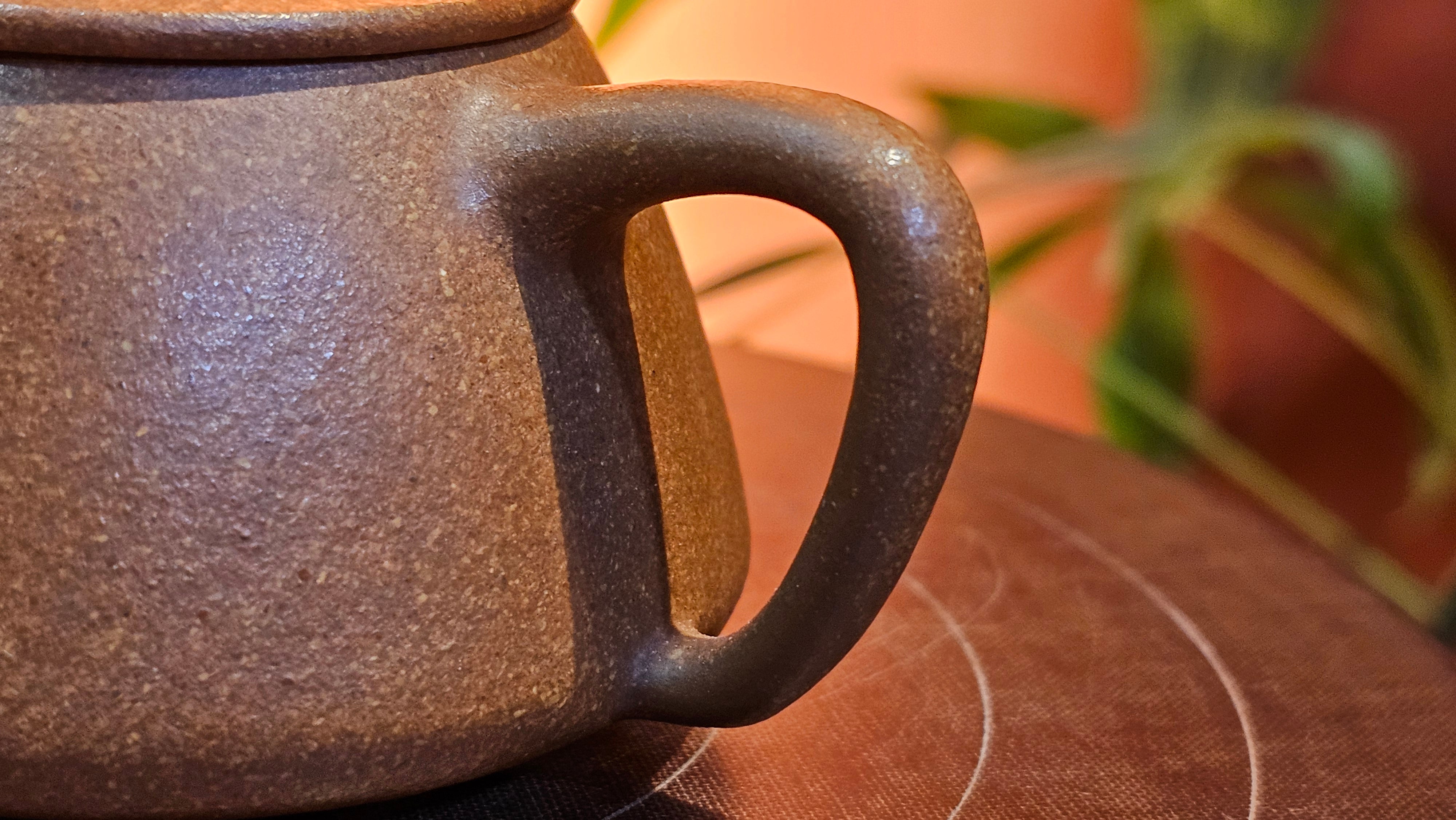 Shi Piao 石瓢 (Gao Shi Piao 高石瓢), 116.3ml, Huang Jiang Po Ni 黄降坡泥, by our Collaborative Craftsman Chen Hua Jun 陈华军 ~ Congratulations to Mr A.D.P, 2357hrs 6th May 2025, Leuven, Belgium 🇧🇪.