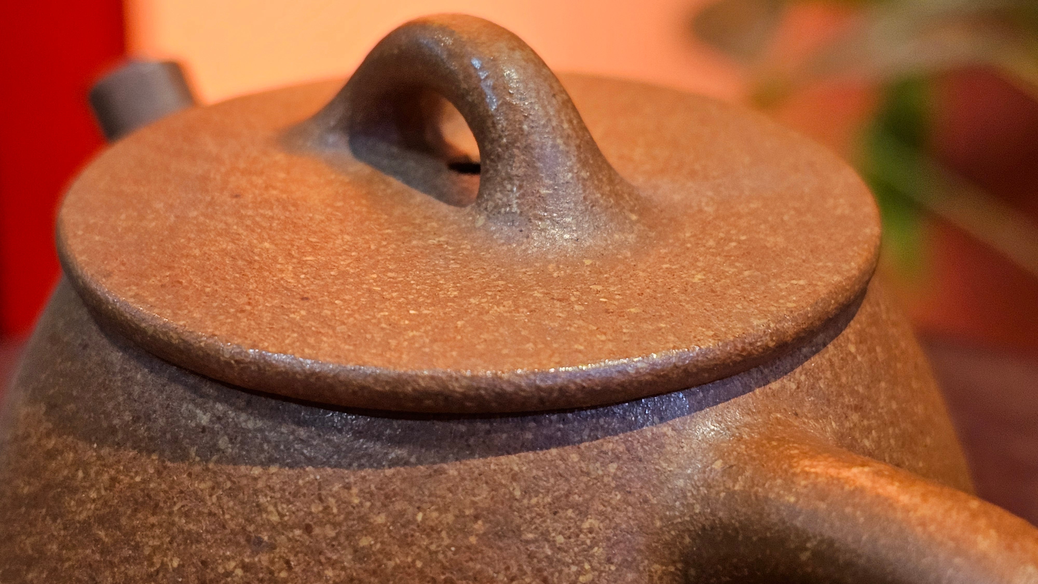 Shi Piao 石瓢 (Gao Shi Piao 高石瓢), 116.3ml, Huang Jiang Po Ni 黄降坡泥, by our Collaborative Craftsman Chen Hua Jun 陈华军 ~ Congratulations to Mr A.D.P, 2357hrs 6th May 2025, Leuven, Belgium 🇧🇪.