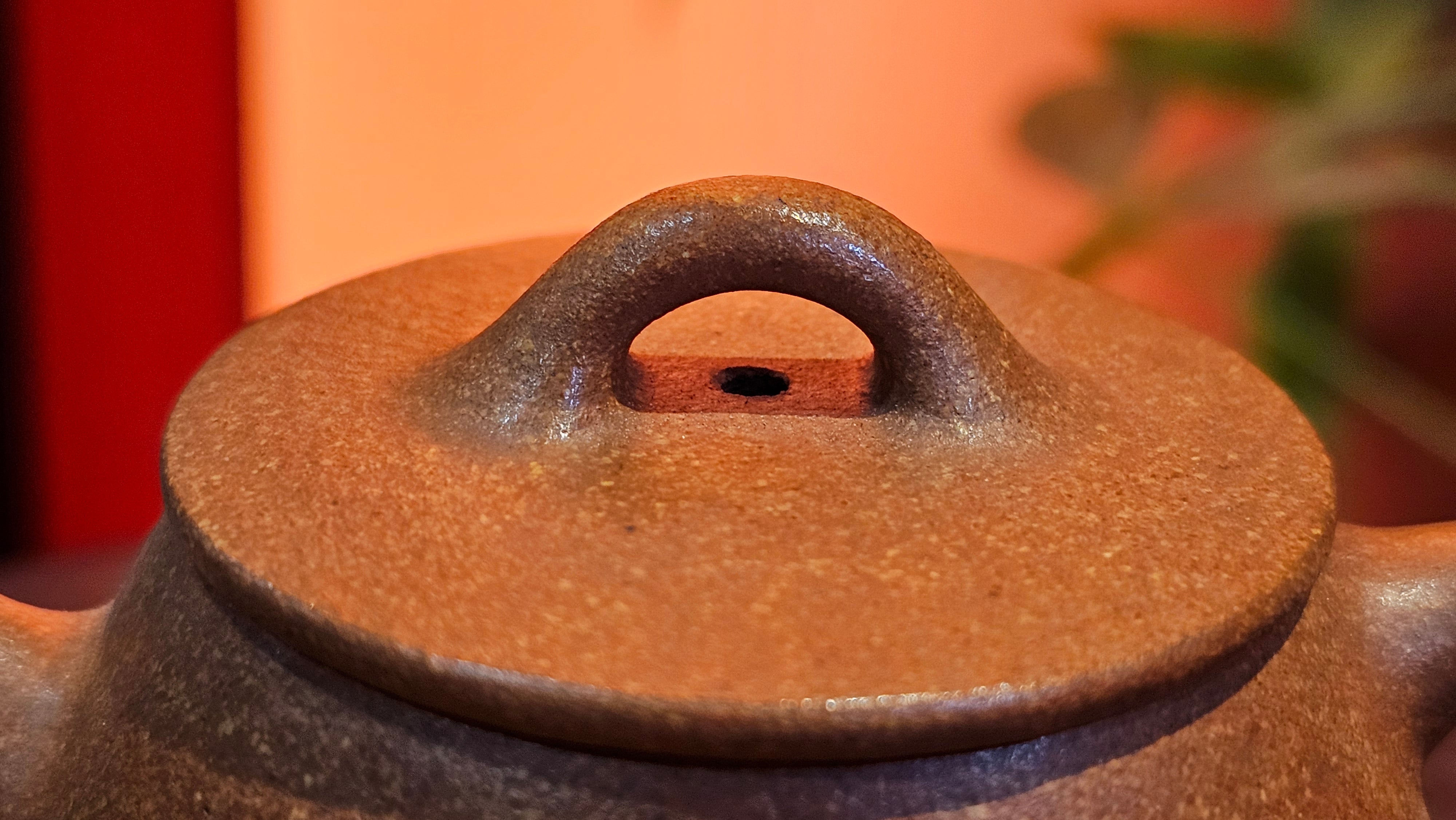 Shi Piao 石瓢 (Gao Shi Piao 高石瓢), 116.3ml, Huang Jiang Po Ni 黄降坡泥, by our Collaborative Craftsman Chen Hua Jun 陈华军 ~ Congratulations to Mr A.D.P, 2357hrs 6th May 2025, Leuven, Belgium 🇧🇪.